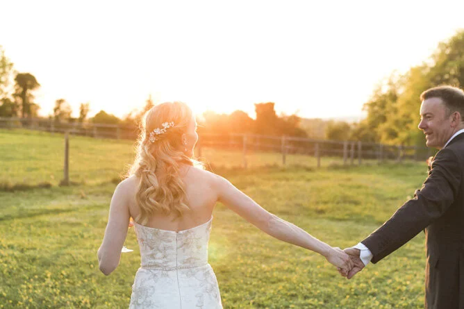 Winchester Garden Wedding // Introducing Claire and Chris