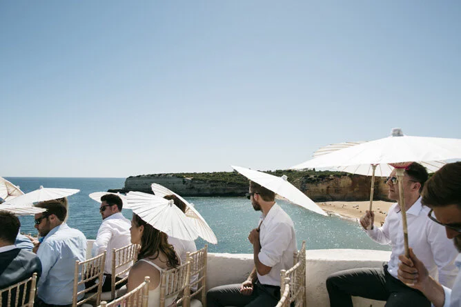 Senhora da Rocha Wedding Portugal // Nina and Baden