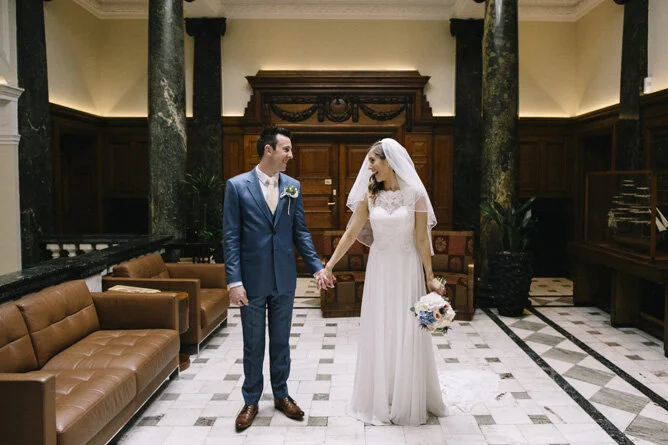 Town Hall Hotel Wedding // Introducing Claudia and Brent