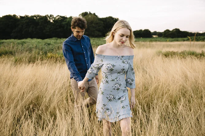 Richmond Park Engagement Shoot // Claire and David