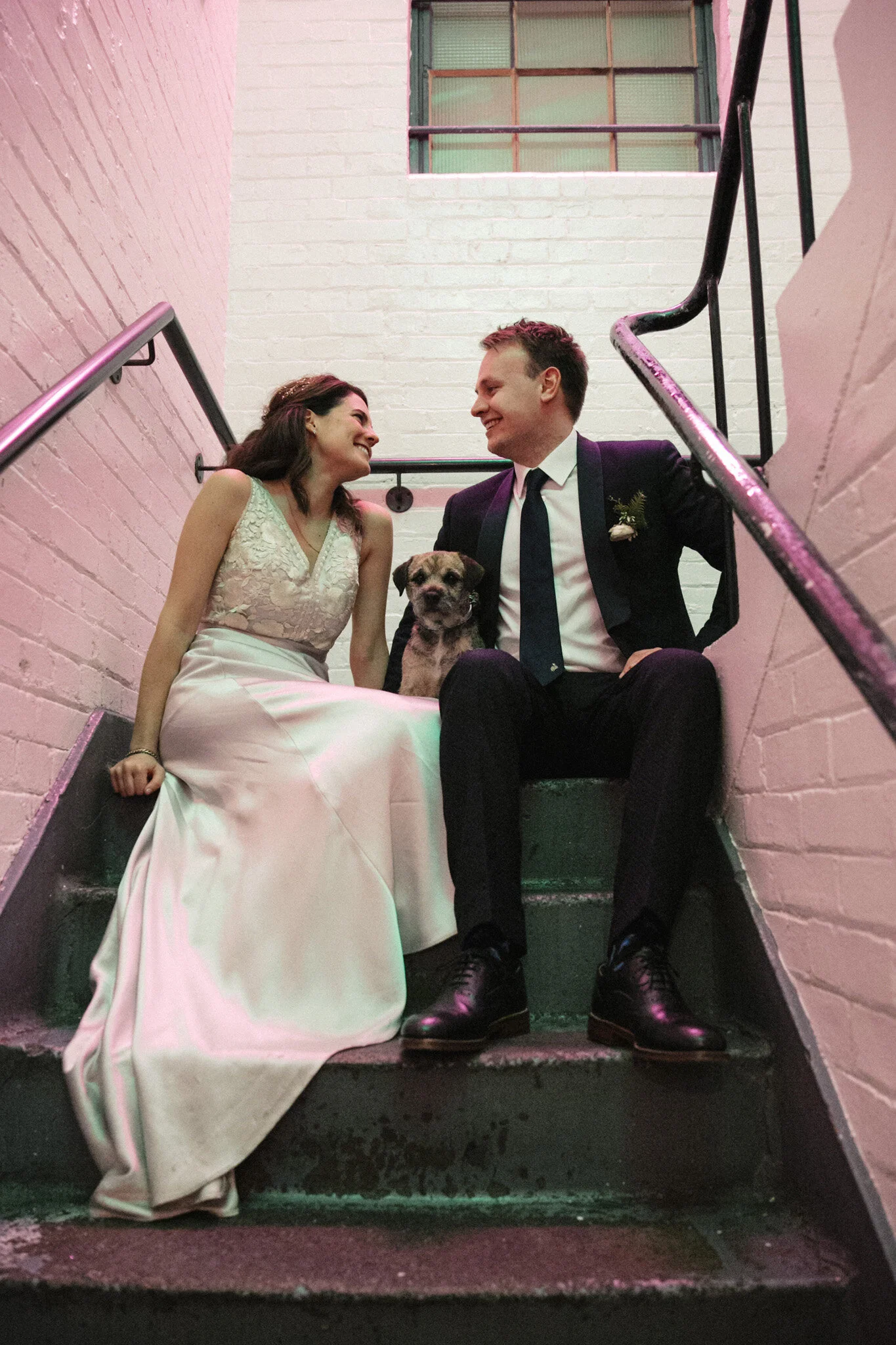 Bistrotheque Wedding London // Introducing Kate and Charlie