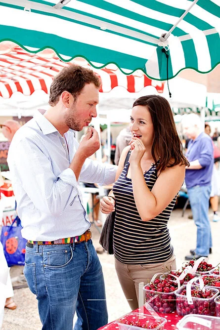 Becca and James // London engagement shoot
