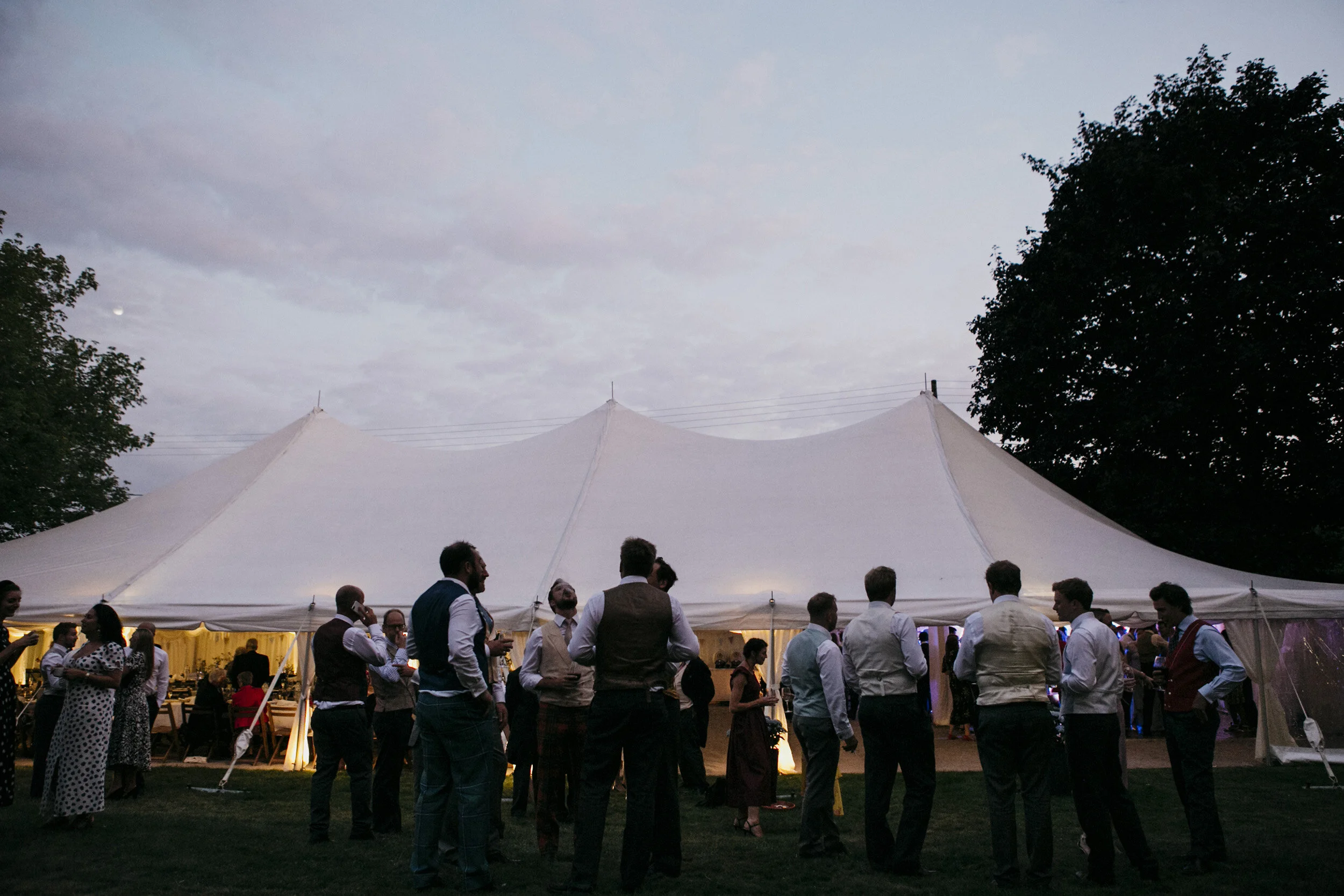 Garden Marquee Wedding // Introducing Holly and Tom