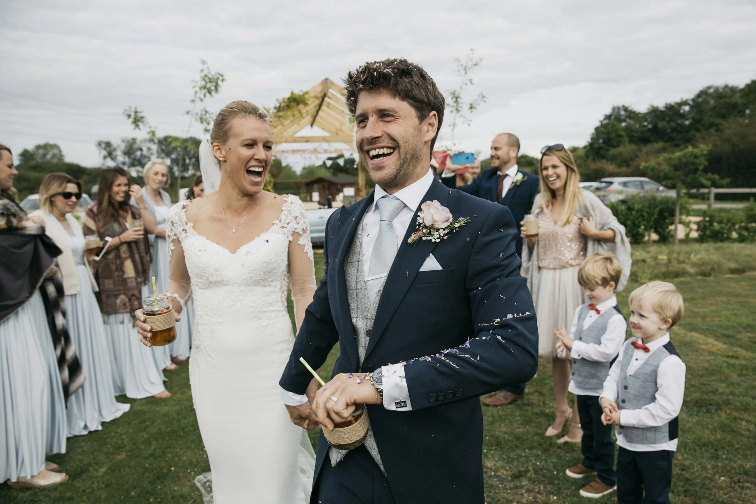 Romsey Abbey and Garden Wedding // Introducing Al and Alex