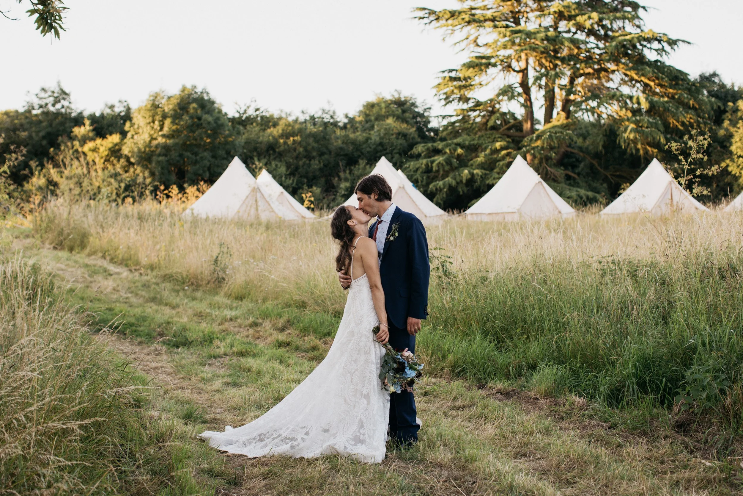 Helen + Mike Wedding Film // Sparrows Campsite