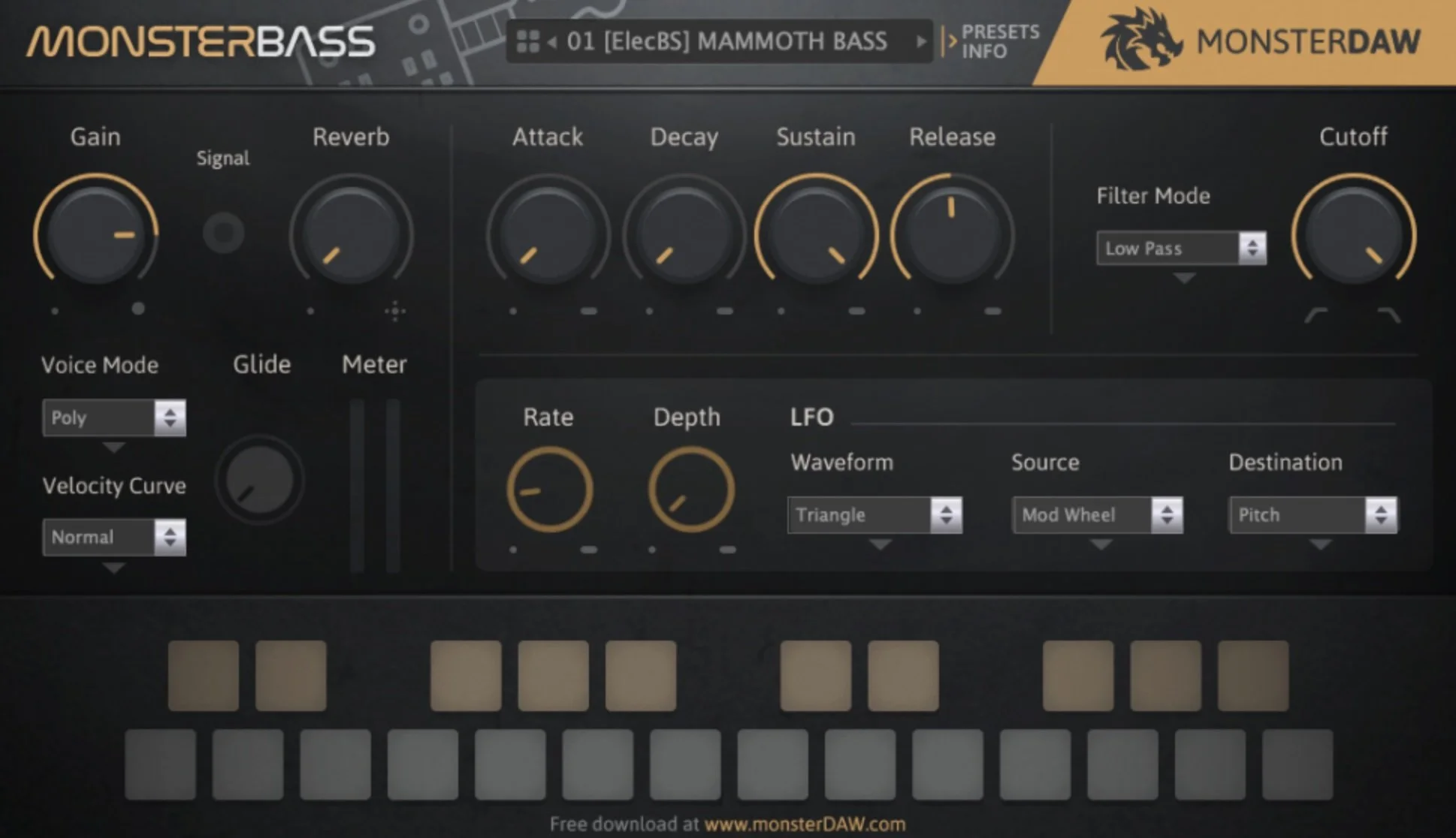 Monster Bass: A Free Virtual Instrument for Deep and Versatile Low-End