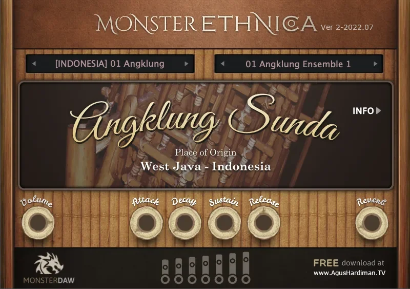 Monster Ethnica: A Free Virtual Instrument for World and Traditional Sounds