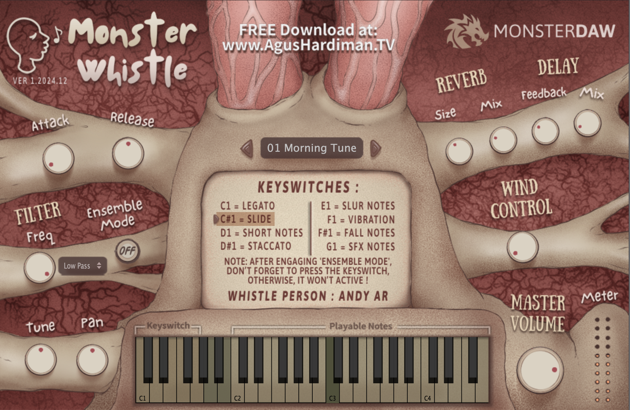 Monster Whistle: Free Virtual Plugin