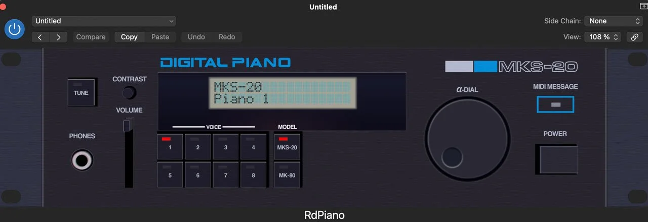 RdPiano: Recreating the Roland MKS-20 Reverse Engineered from Silicon