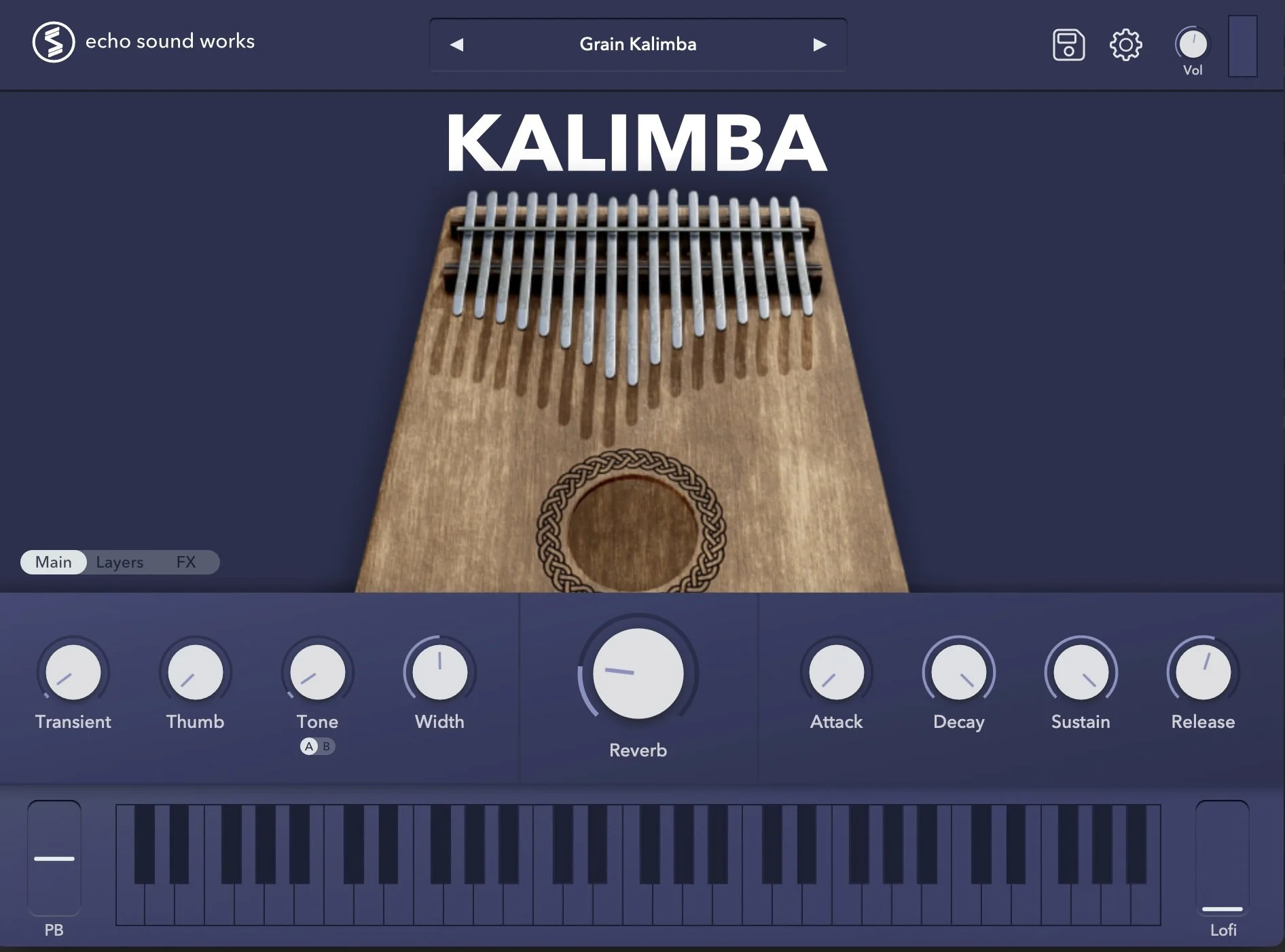 Echo Sound Works Kalimba, A Free Virtual Kalimba Plugin That Sounds Like Magic