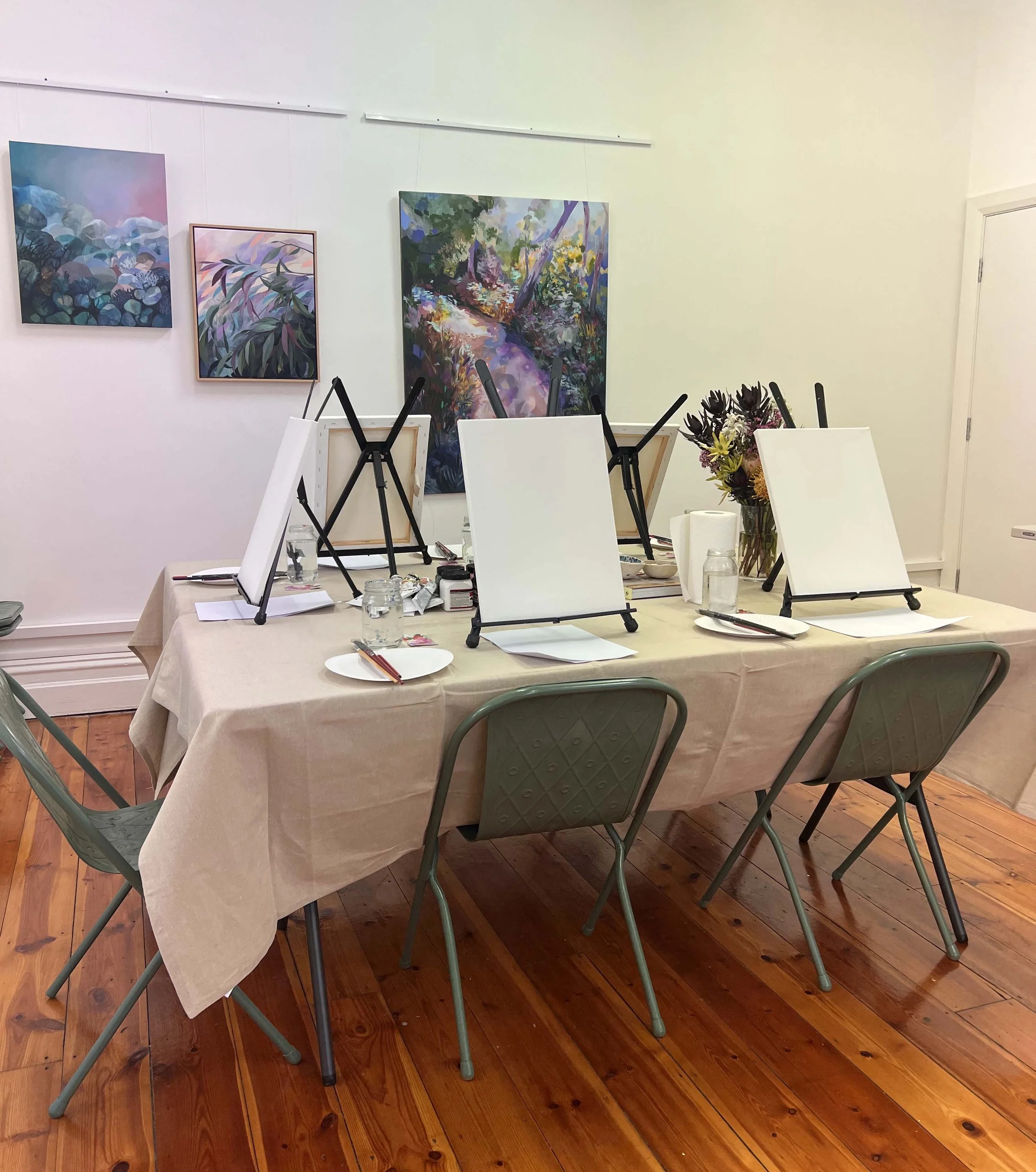 Full day Abstract Painting — Nicole Black