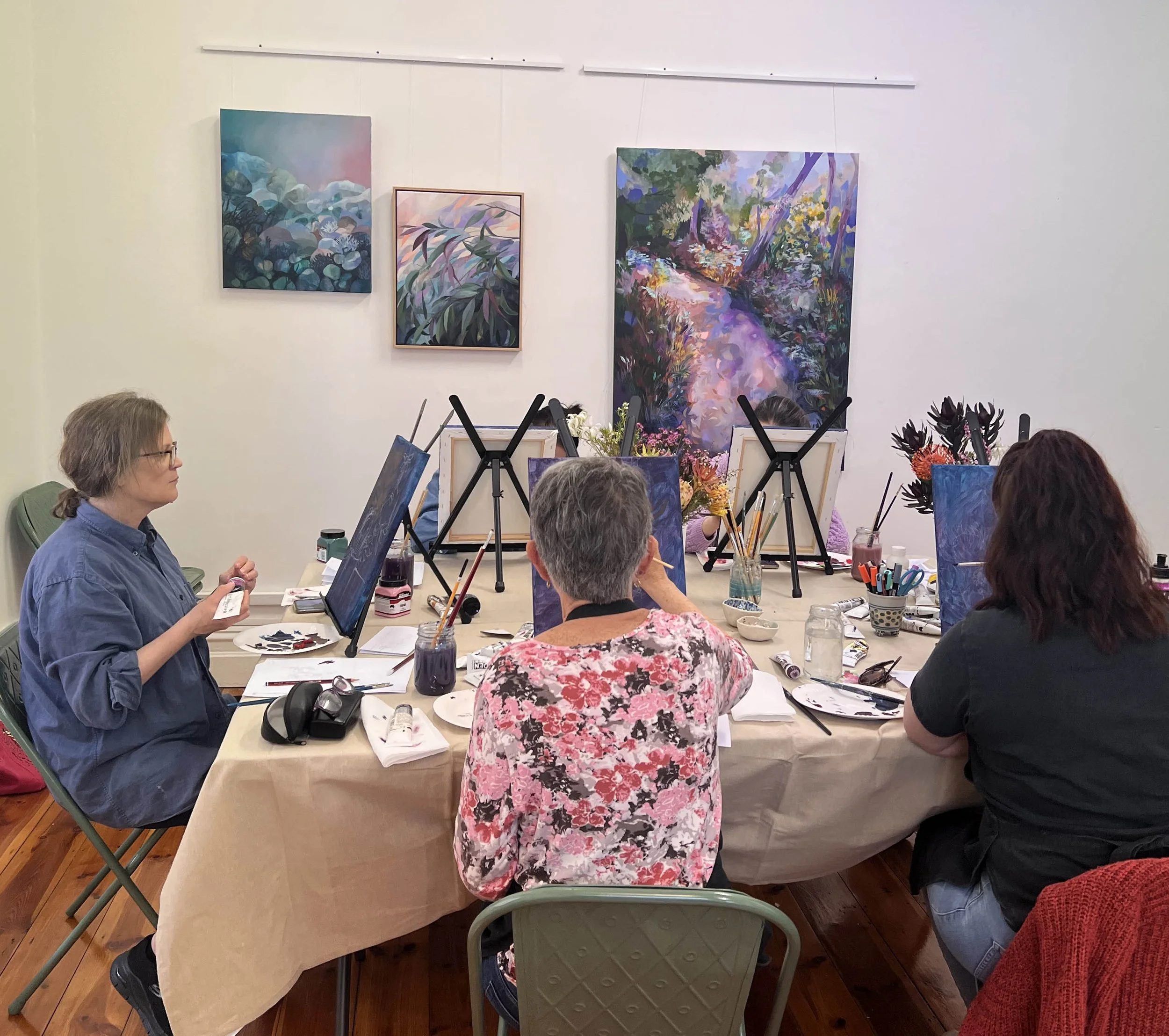 Full day Abstract Painting — Nicole Black