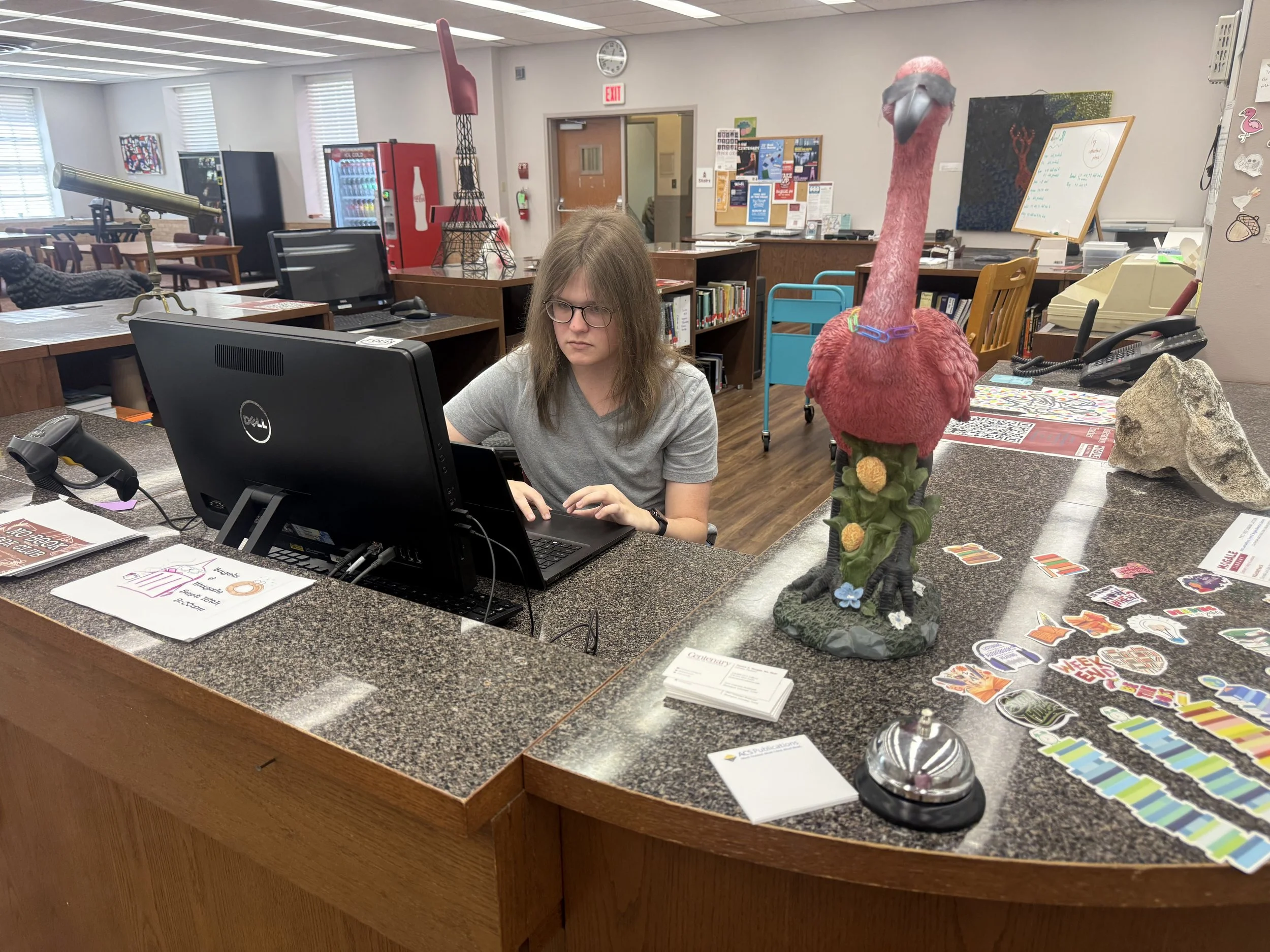 Magale Library Reduces Hours