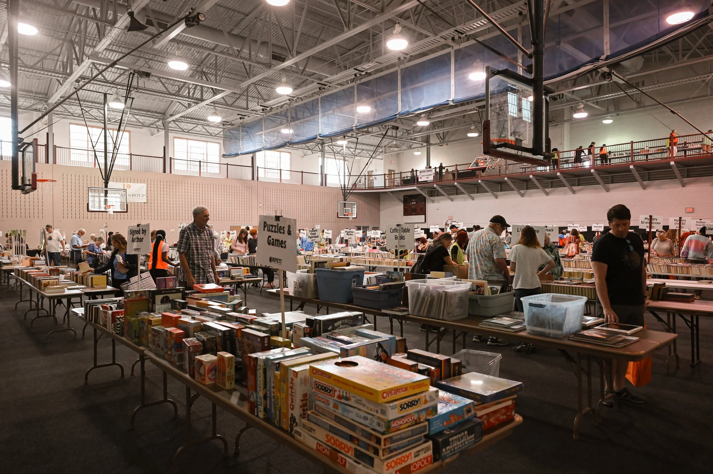 Centenary’s 37th Book Bazaar Benefits Whole Community