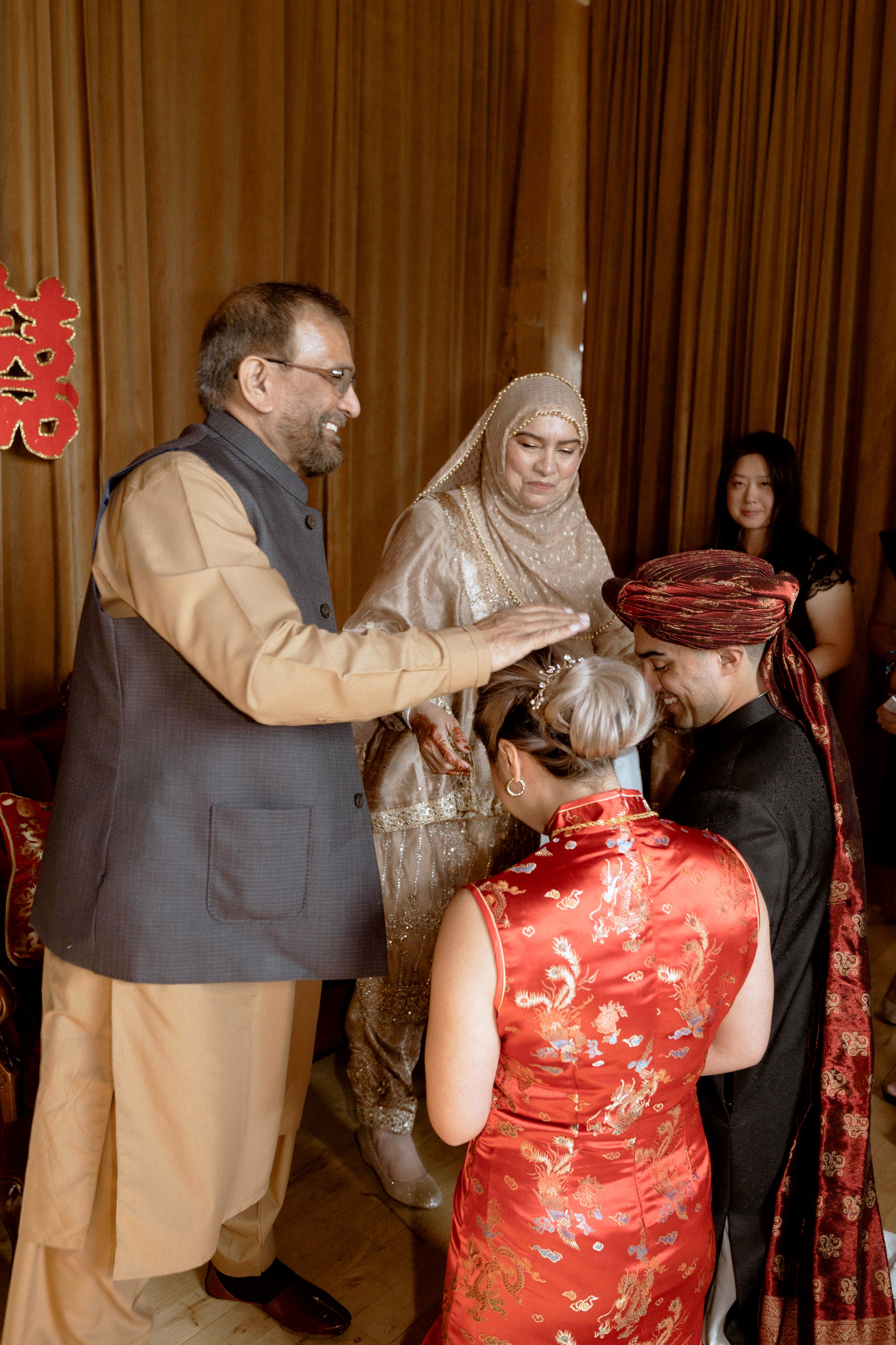Wedding ceremony for a multicultural wedding ceremony