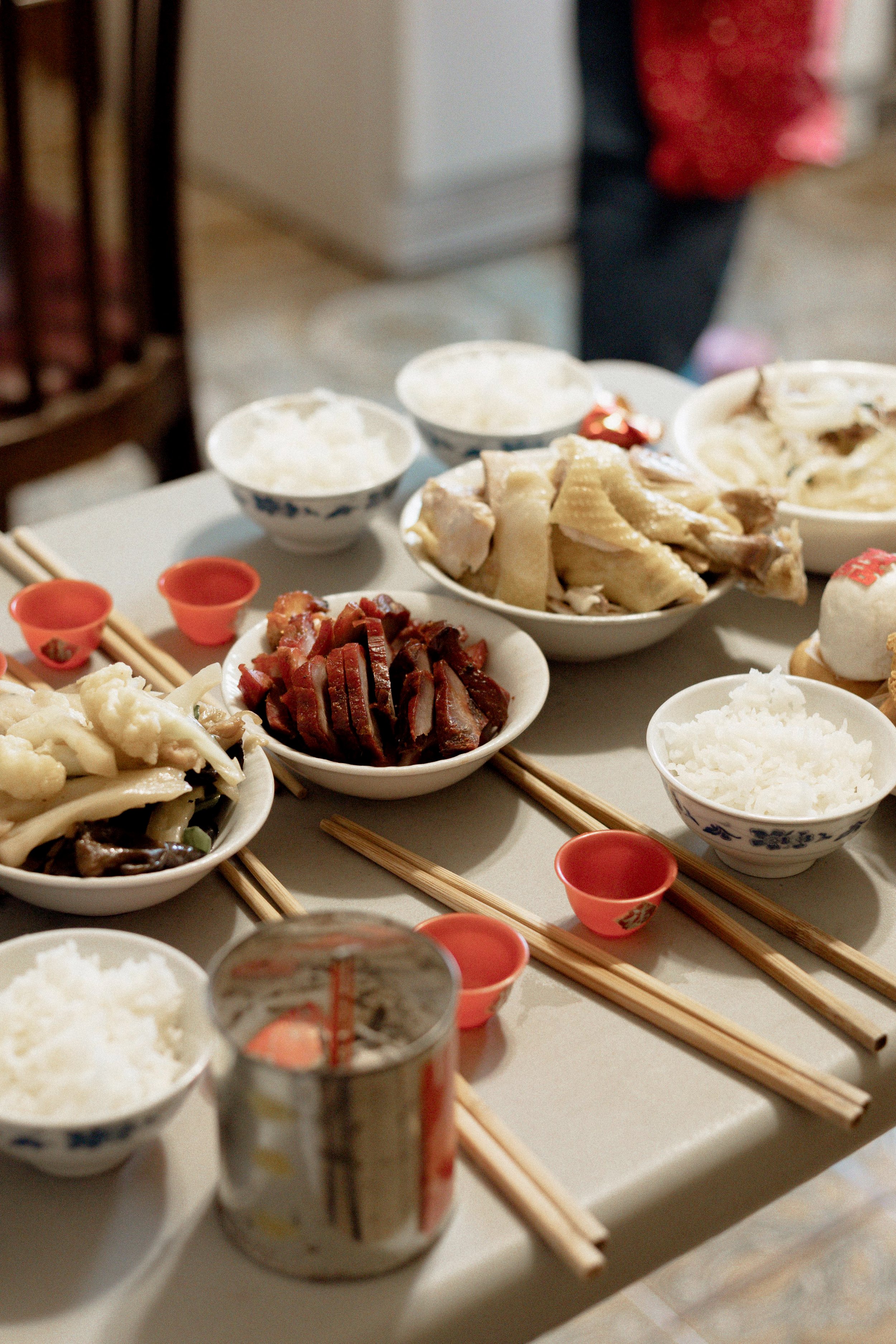 chinese traditional food for a multicultural wedding