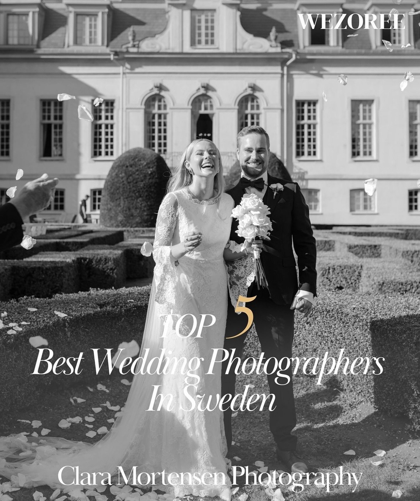 So this happened!!
Something I thought was a mistake at first, I&rsquo;m together with four other amazing women named Top 5 Wedding Photographers in Sweden! 
Thank you so much @wezoree and it&rsquo;s such an honor to share this with you @karinlundins
