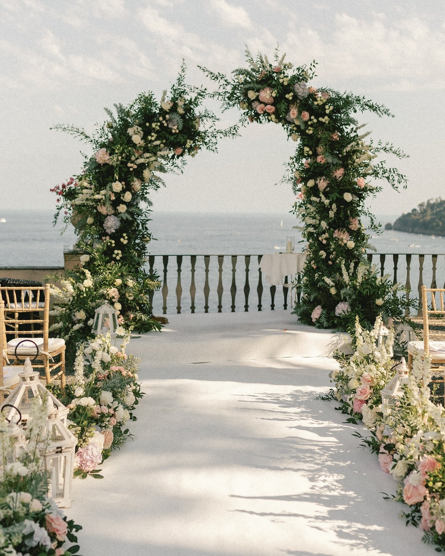 Ceremony at La Cervara, Portofino