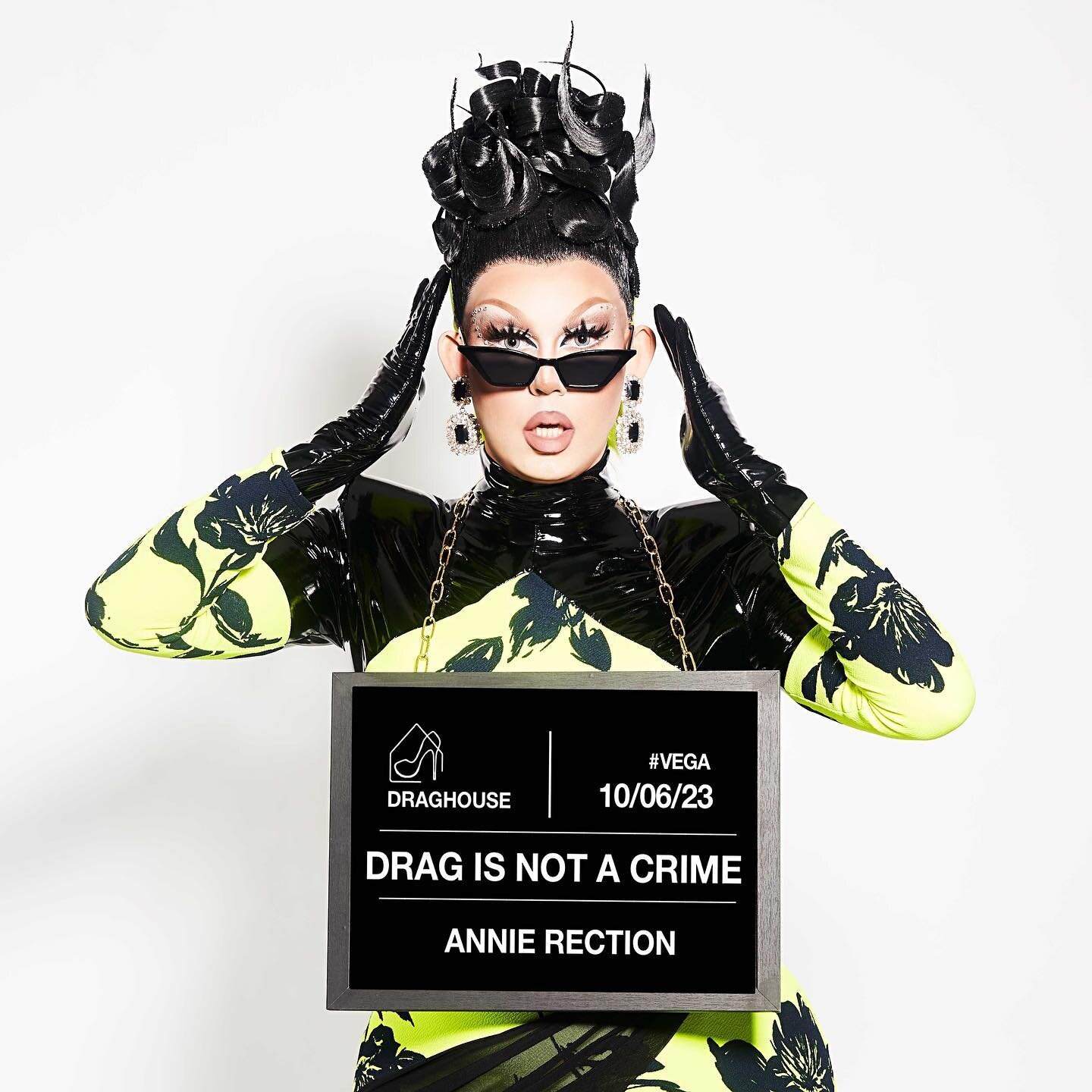 DRAG IS NOT A CRIME&hellip; but looking this sickning should be 😎

Join me on June 10th when I&rsquo;m hosting @draghousecph 👠

A cast filled with talented and amazing drag performers will showcase just why drag is not a crime - it never has been a
