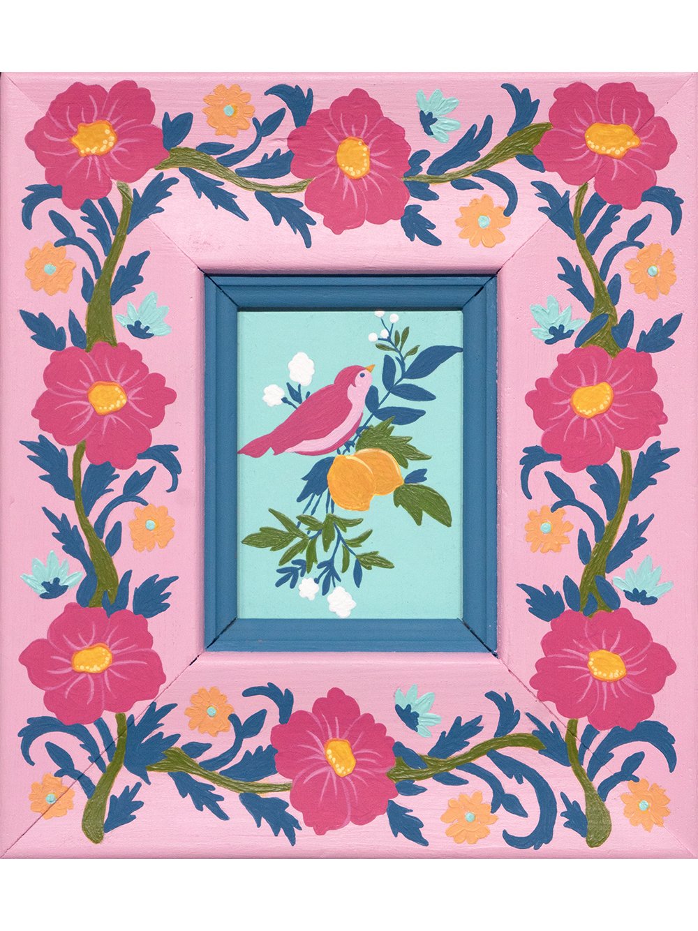 kelli pai_bird in flower frame 3x4.jpg