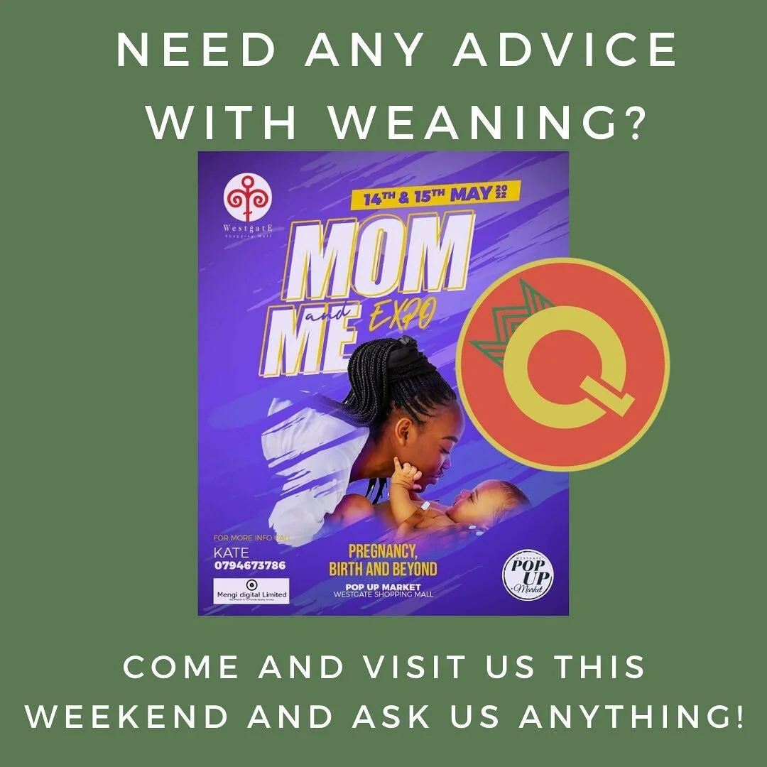 THIS WEEKEND! The 14th and 15th of May we will be @westgatemallke taking part in the Mom and Baby Expo @westgatepopupmarket event.
Do you have any questions about weaning? Come meet us! We will also have the lovely @totofirstaid to answer any safety 
