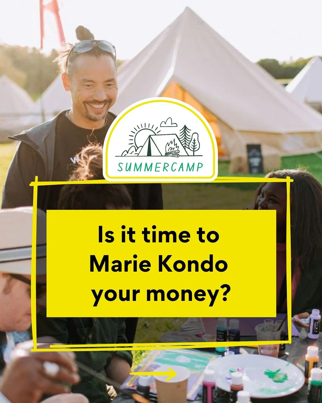 Like Marie Kondo asks us to hold each item in our home and ask if it sparks joy, we can hold our money choices (not just in our hands, but in our hearts) and ask:

Does this reflect who I am becoming?

How we spend money is deeply connected to how we