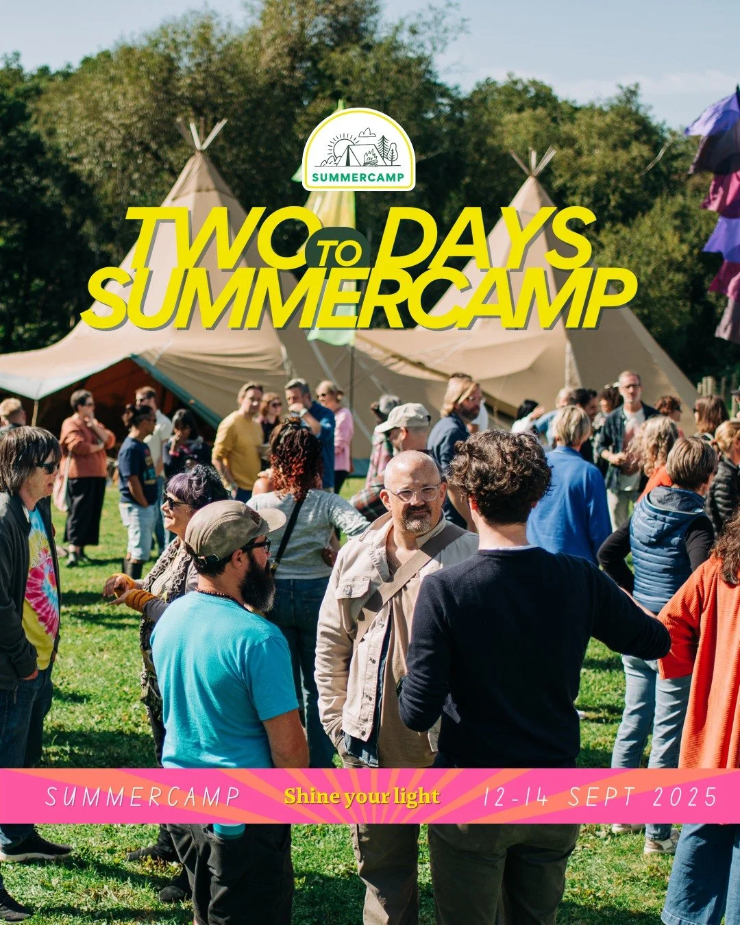 Summercamp is a community growing and deepening each year.

It's friendships, collaborations and mutual support on tap.

We don't just share these 3 days together, we share life together.

And this is our annual chance to share it with one another.

