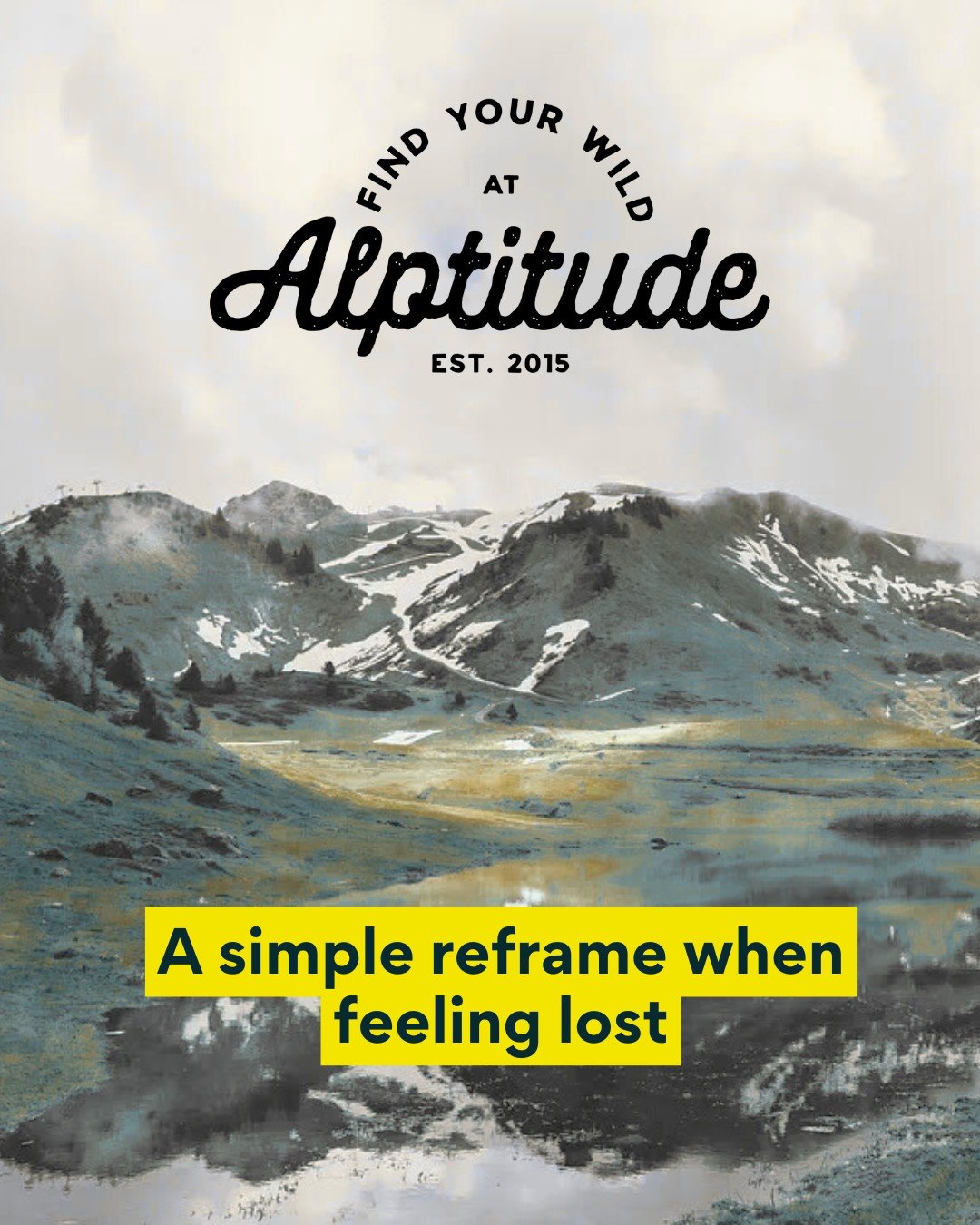 &quot;I don't know where I'm going.&quot;

If you've said this to yourself recently - about your career, your business, your next chapter - you're not alone.

For many of us navigating midlife transitions, uncertainty can feel overwhelming. The path 