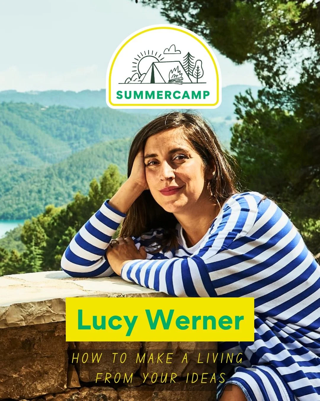 Lucy&rsquo;s mission is to help self-employed people get seen, get confident and get paid without relying on big budgets or big agencies.

At Summercamp, she&rsquo;ll be running a workshop on how to make a living from your ideas.

Who is joining us t