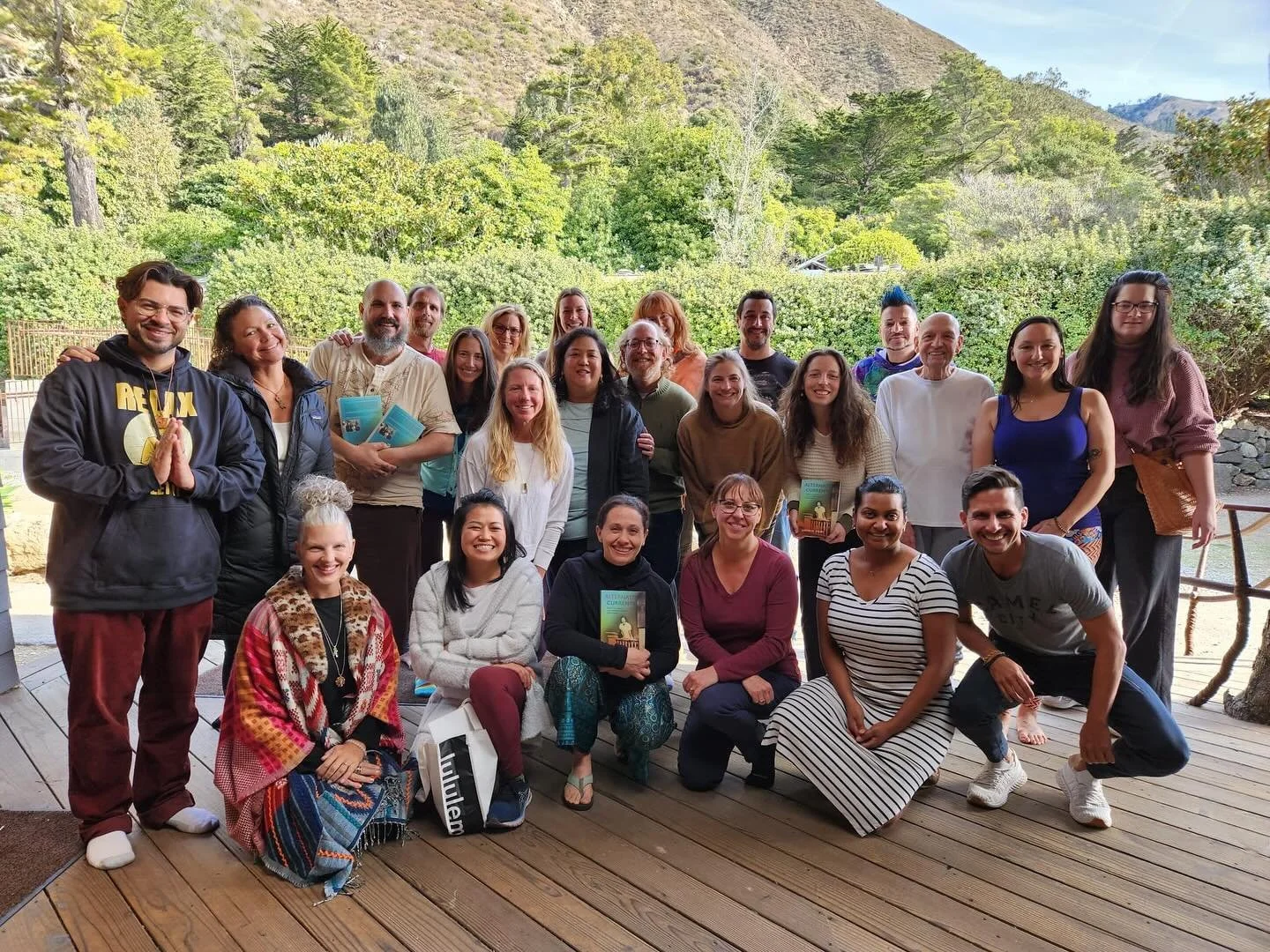 This Reiki workshop, these people.. wow. Especially special!✨

Thank you to these new Reiki practitioners for your presence, vulnerability and open heartedness, I&rsquo;m honored to share the journey! 🙏🏽 Thanks to @esalen for hosting us on your ble