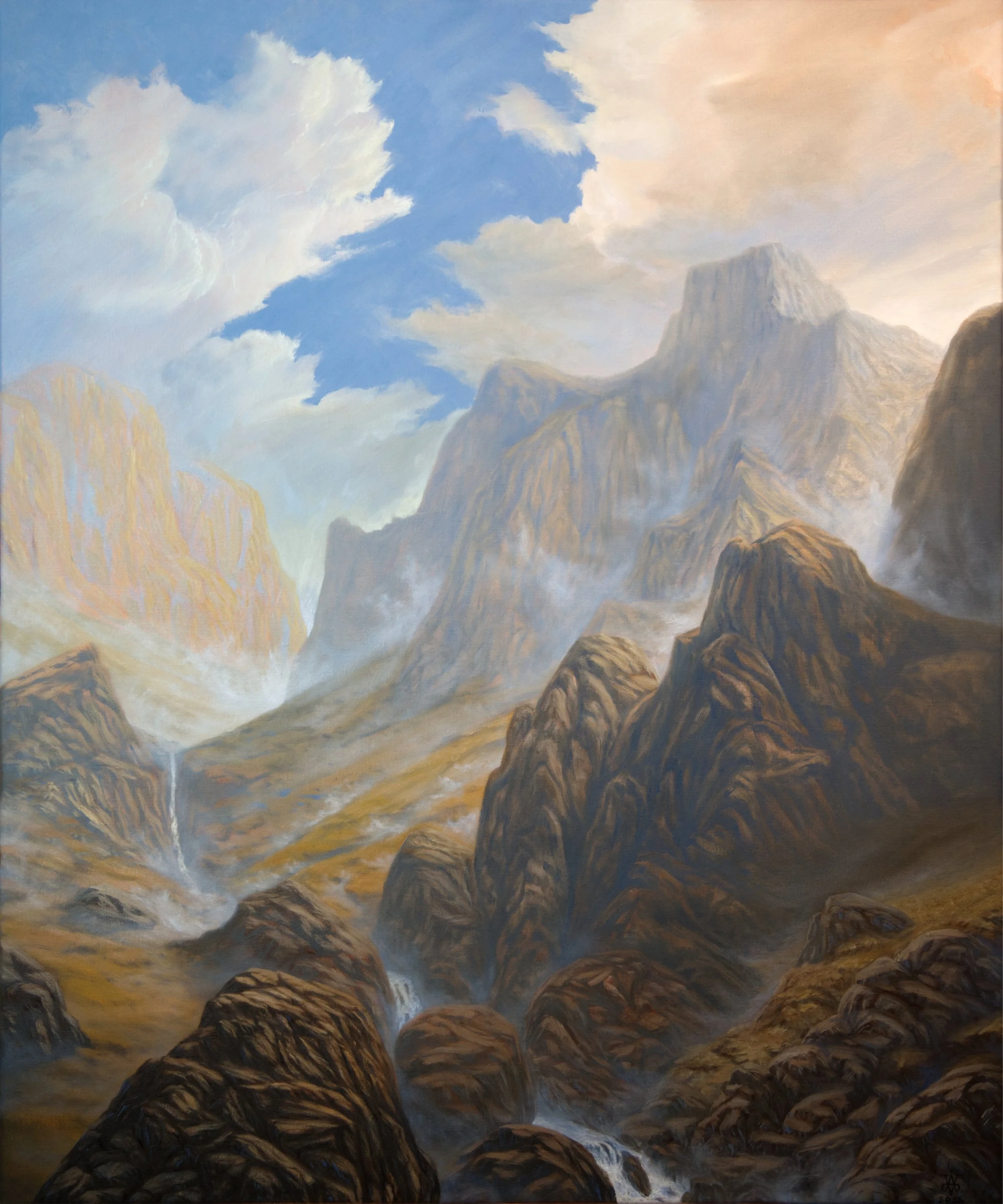 a new beginning, 2026, 120 x 100, Oil on Linen