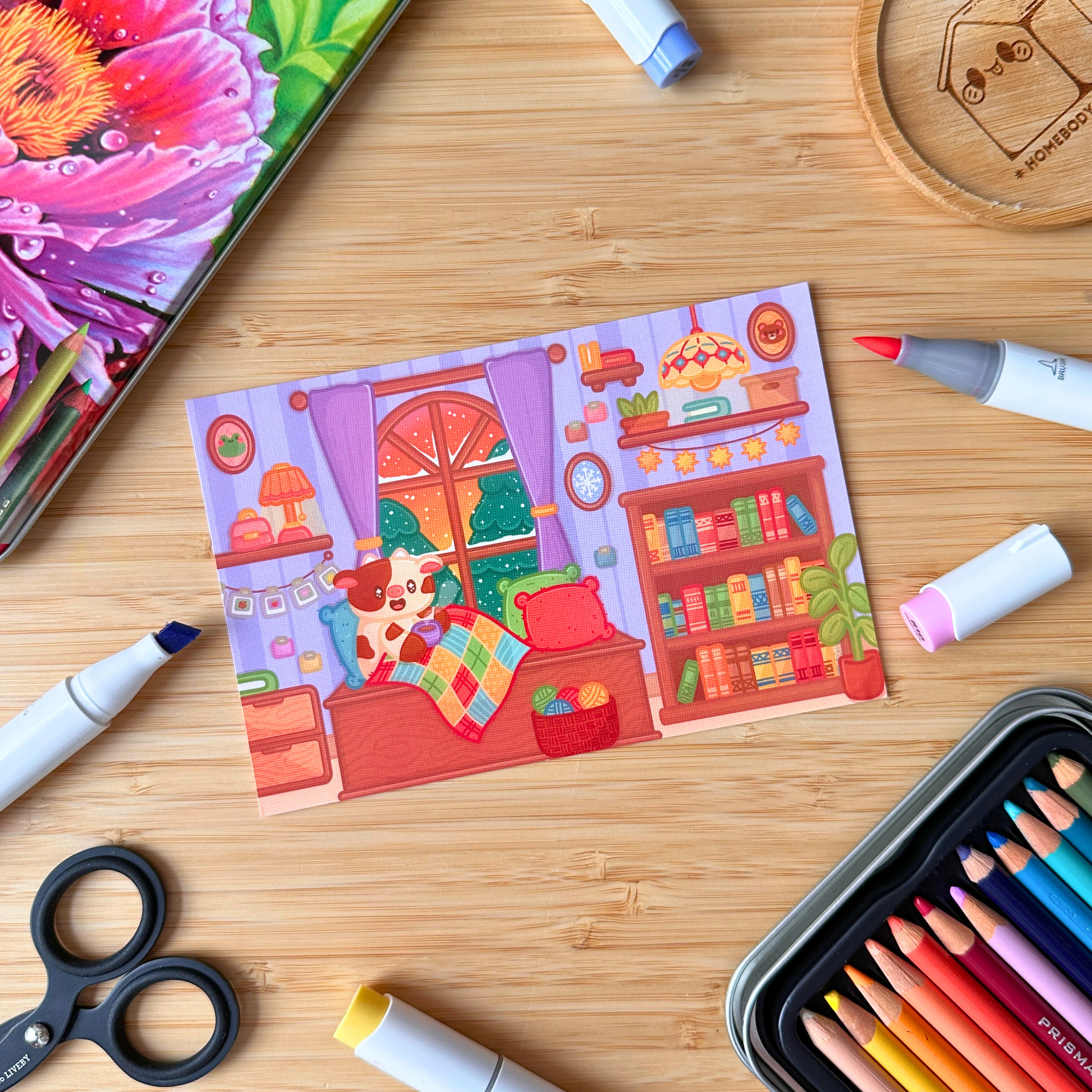 Cozy At Sunset Print