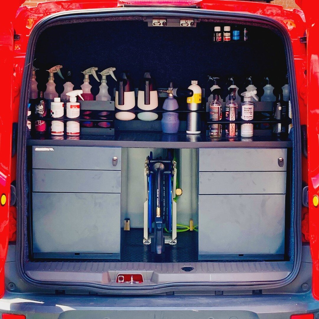 Our Detailing Van:

Fully equipped with all the tools and products needed to get your ride looking fresh and clean.

So, why wait in line at your local car wash, when we can come to you at your convenience, and we'll give your car the proper attentio