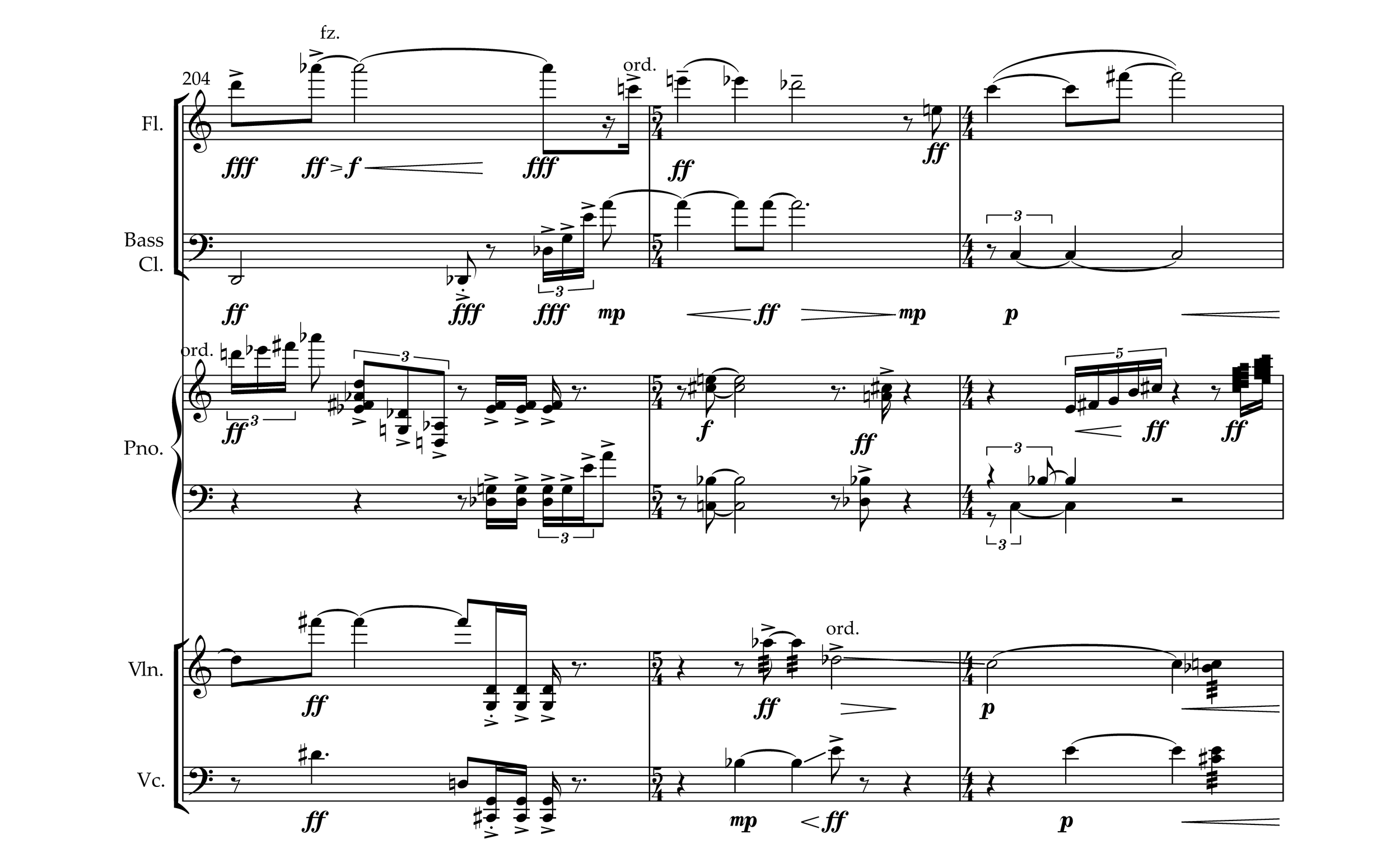 Score Follow: Fast Fish by Sheree Clement