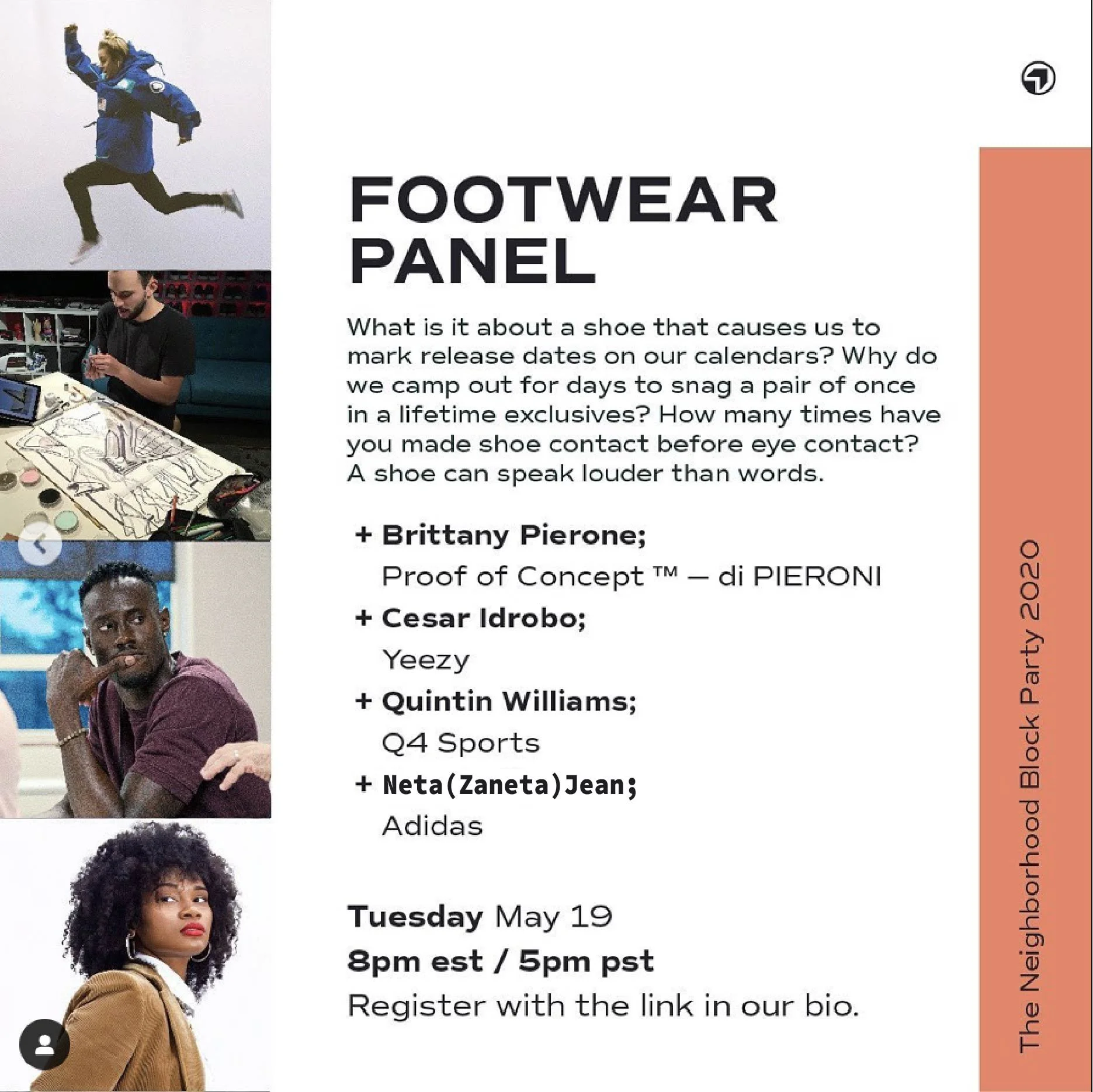 Shift Footwear Panel: Online
