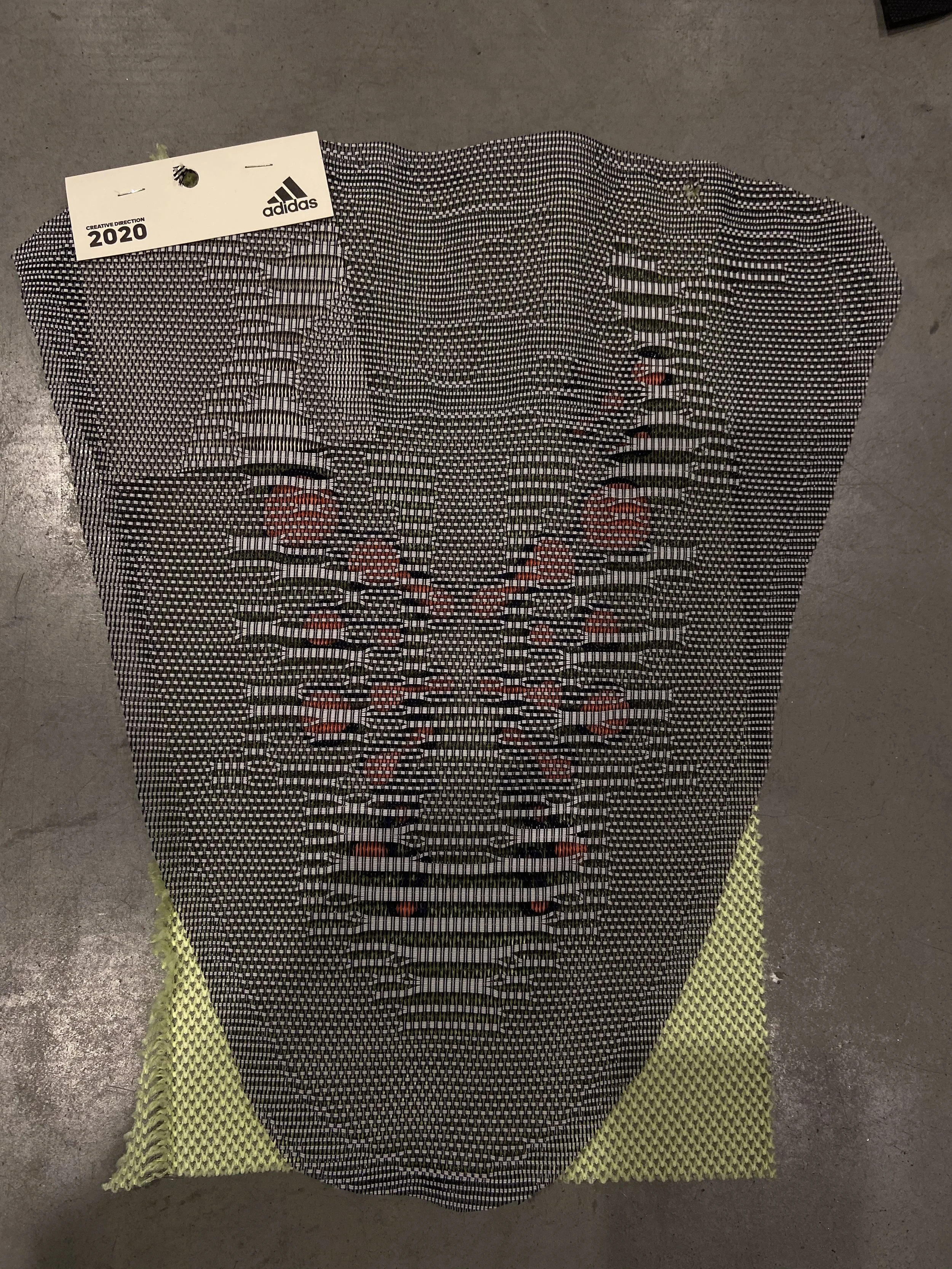 Coolant sensation yarn and engineered openings for natural ventilation. 