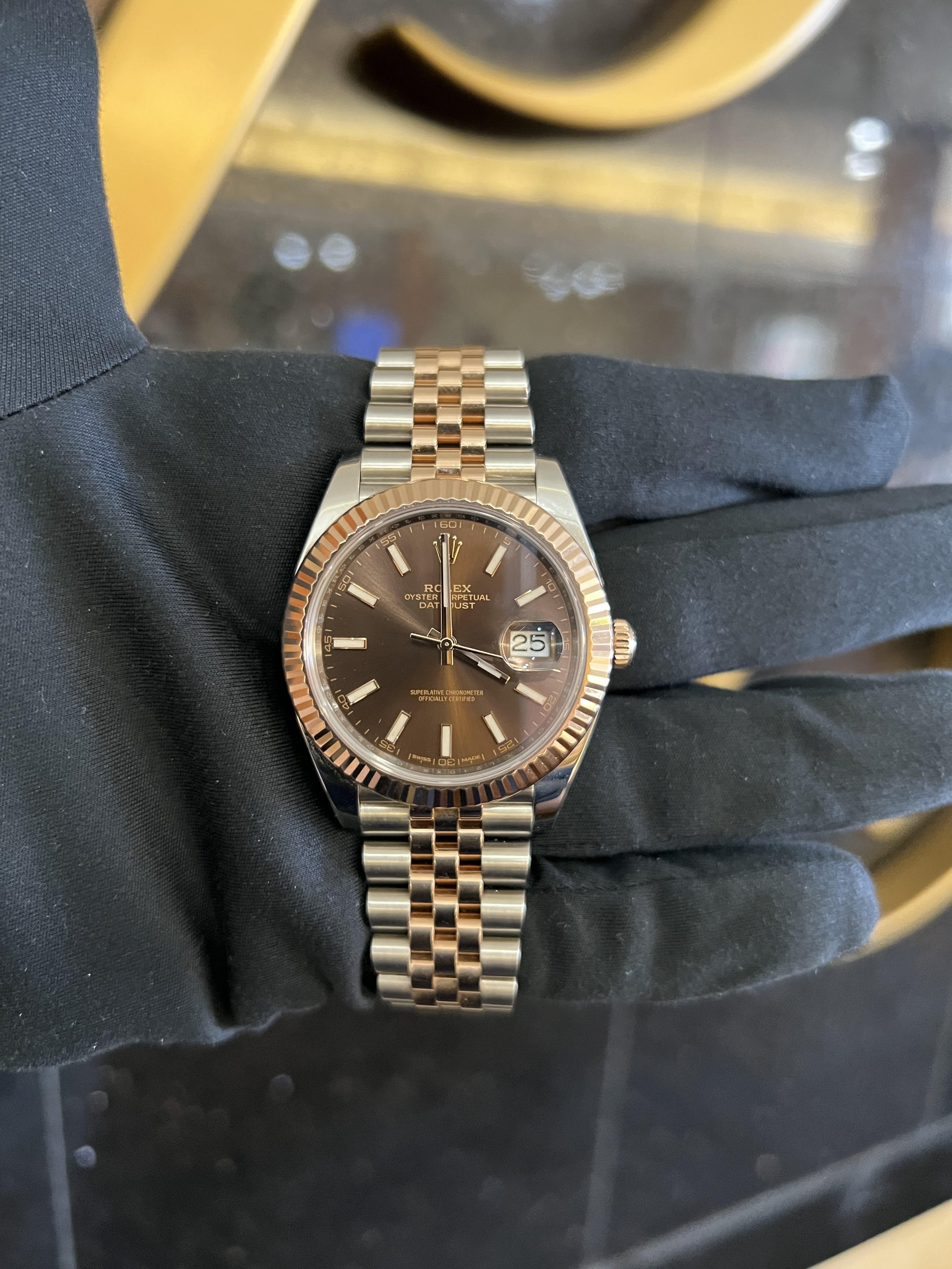 Rolex DateJust 41 Chocolate Dial.jpg