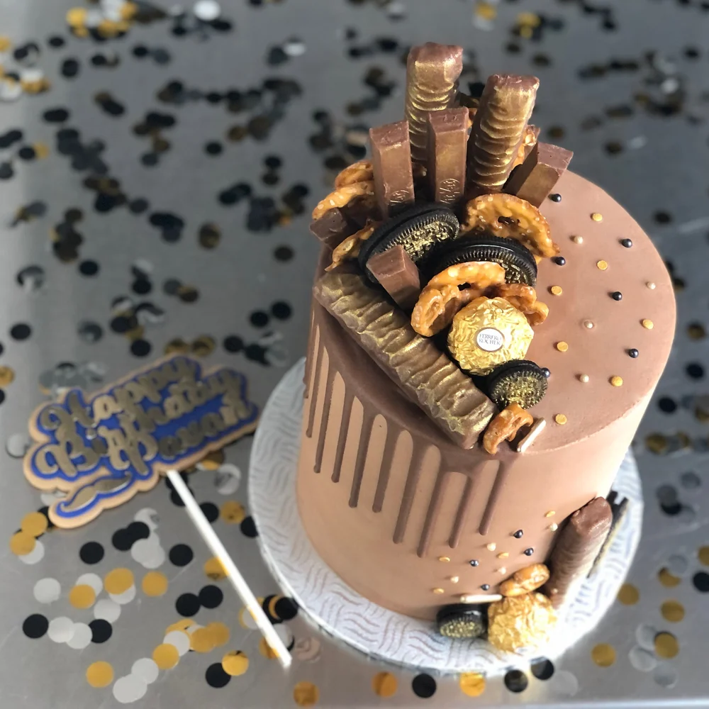 The Gentleman Cake — Nany's Cakes Montreal