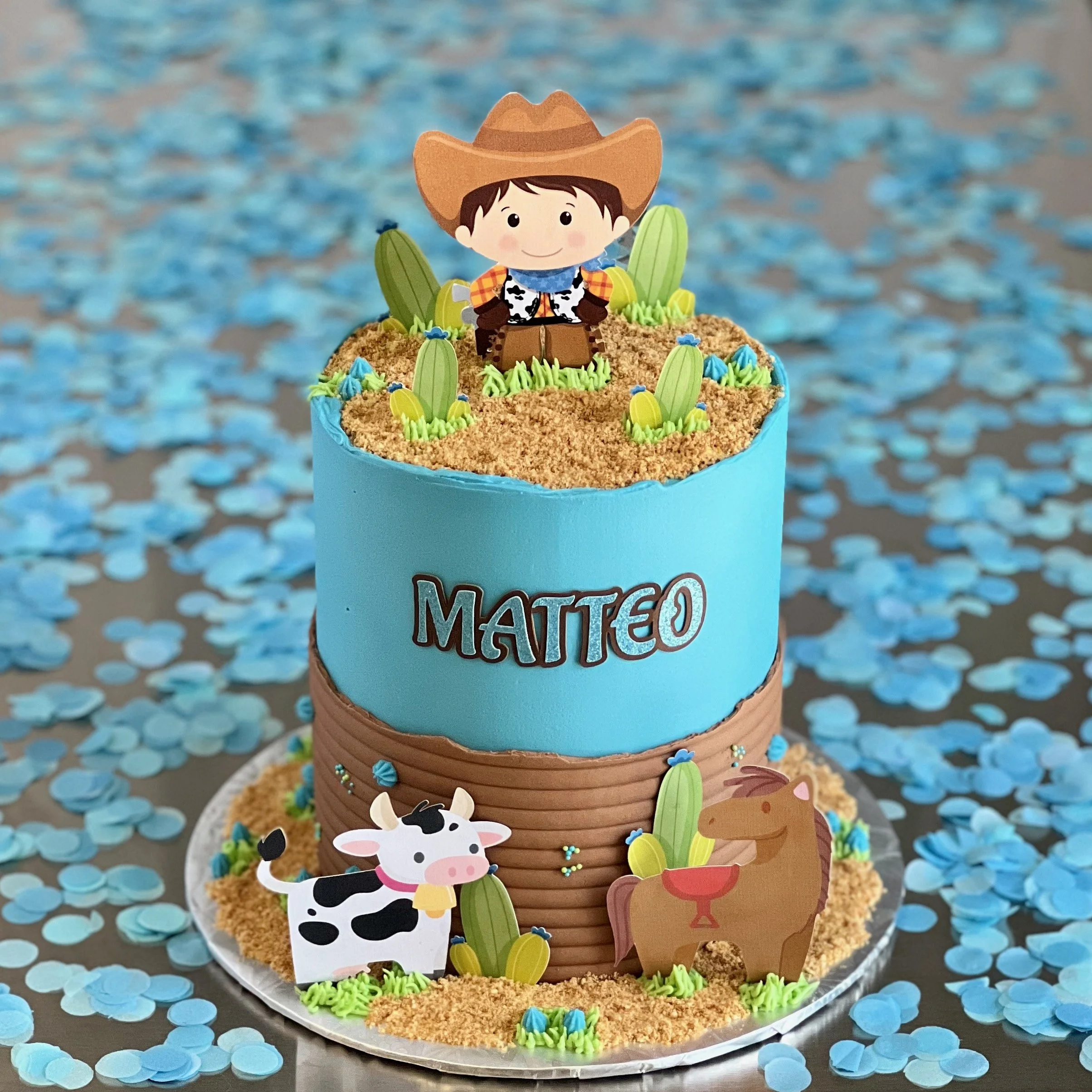 The Cute Cowboy Cake • Le Gâteau Cowboy Mignon