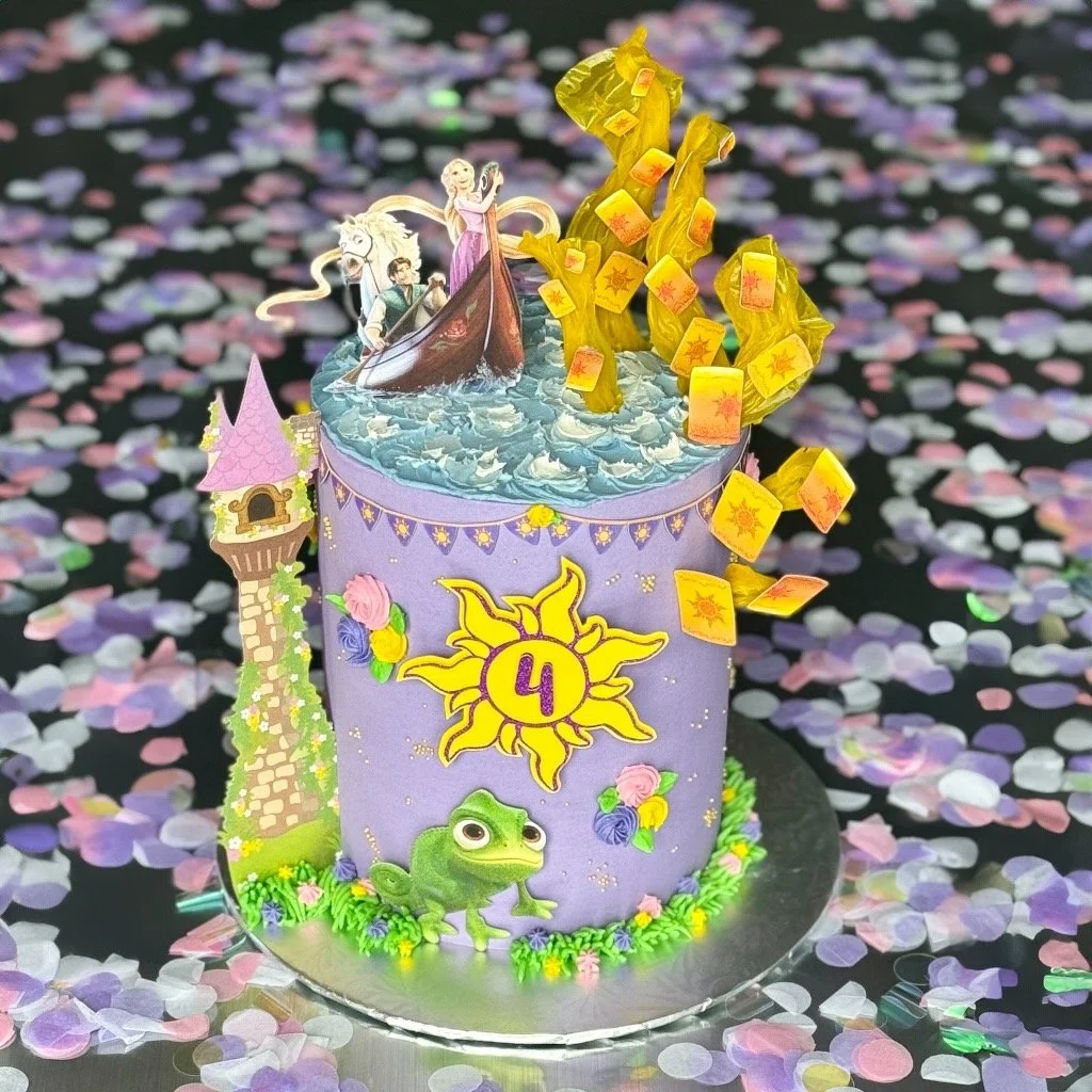 The Rapunzel Cake • Le Gâteau Rapunzel