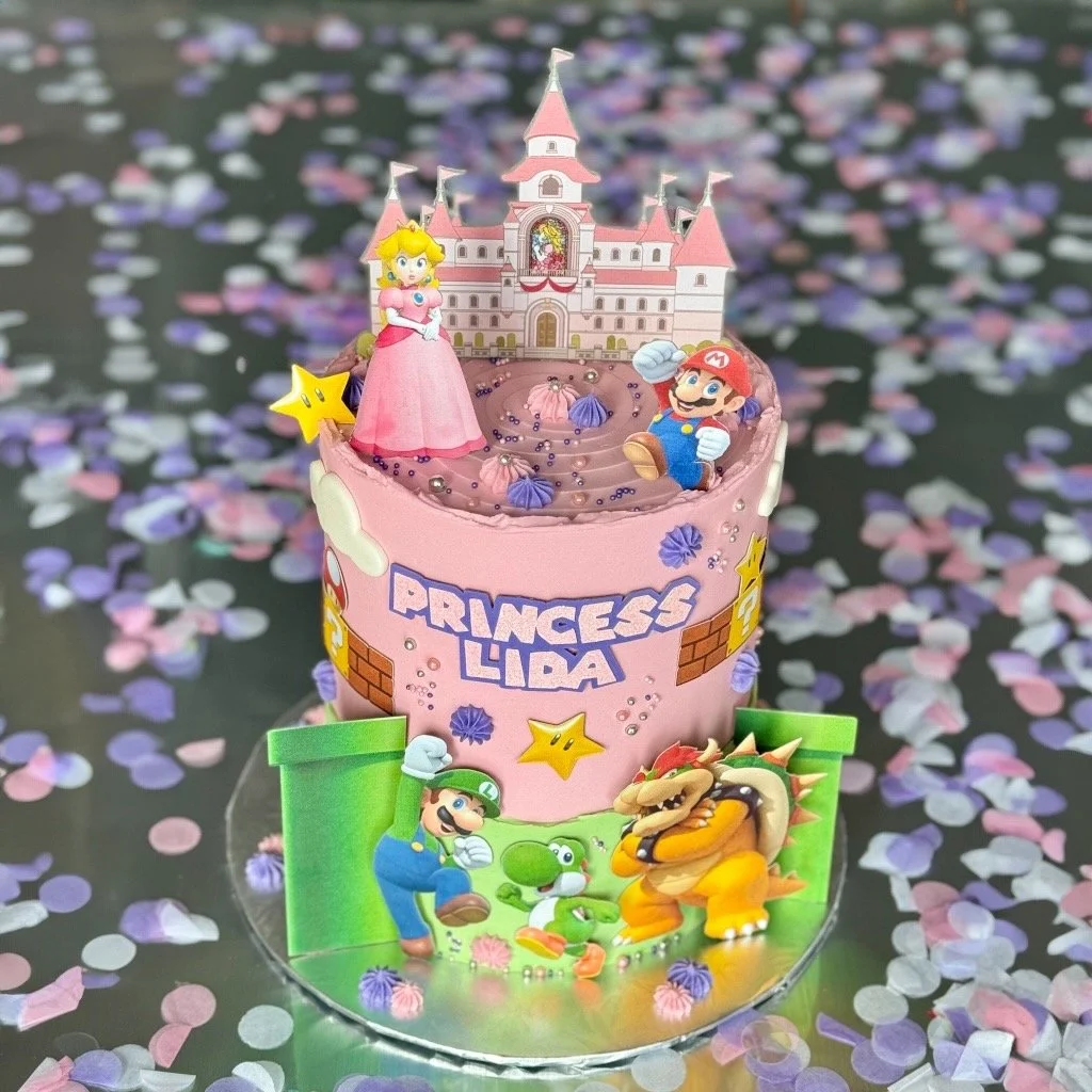 Princess Peach Cake