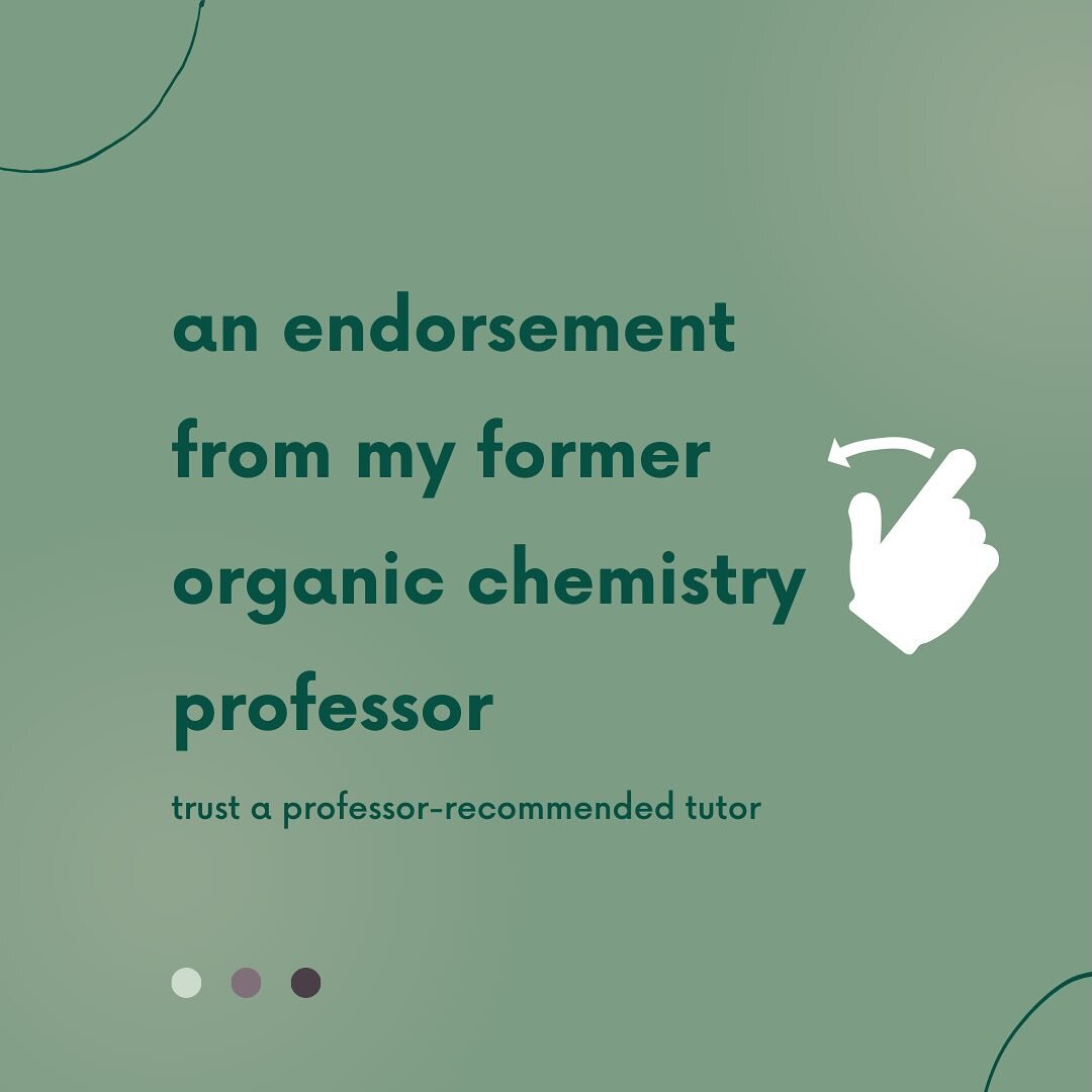 Are you searching for an organic chemistry tutor endorsed by a notorious Organic Chemistry professor like UF's Dr. Jason Portmess?

Look no further!

I'm unbelievably appreciative that Dr. J, my former Organic Chemistry 2 professor who I worked as hi