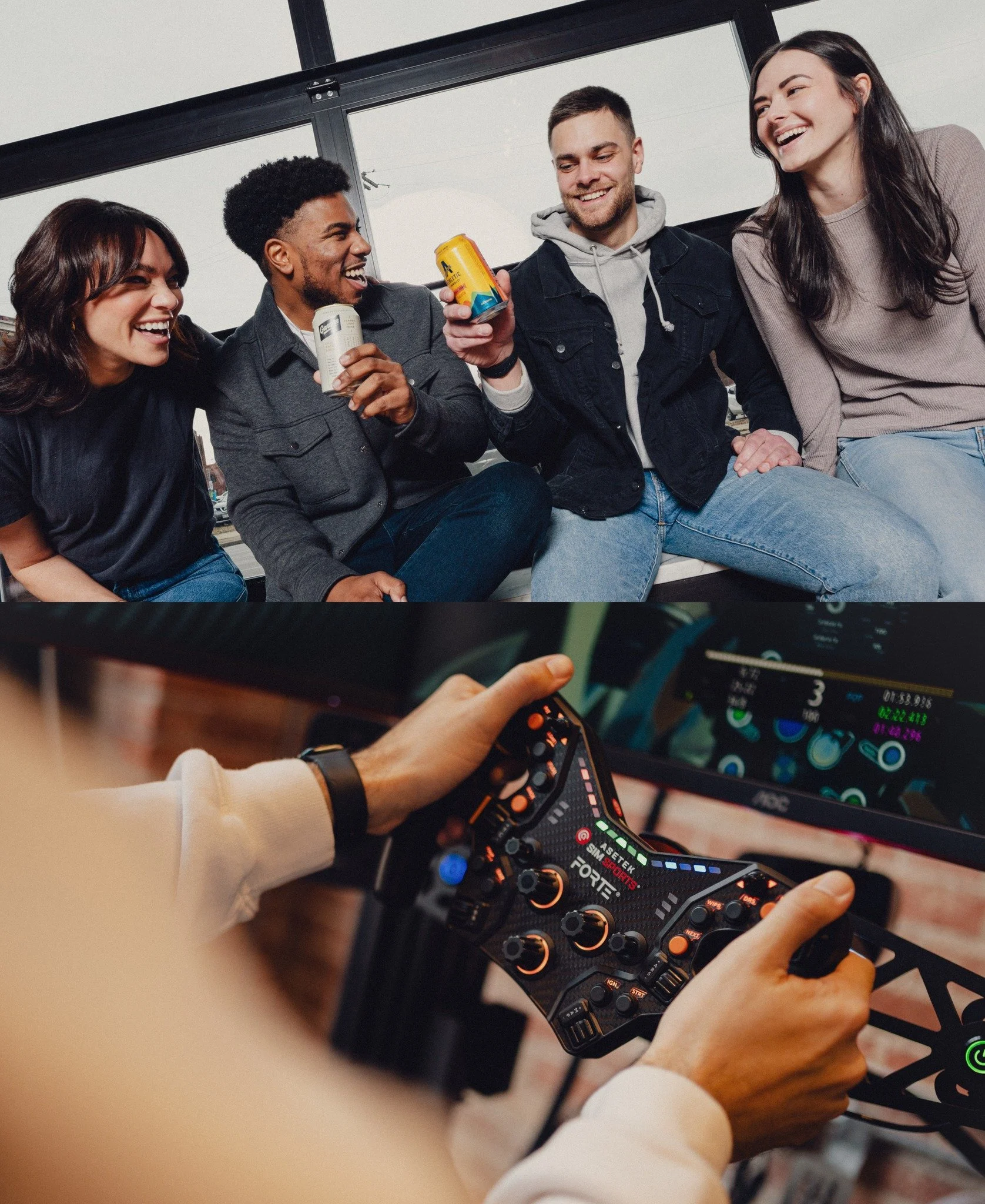 Photos that puts you in the driver&rsquo;s seat! A recent photoshoot with @racinglinecbus , helping set the direction and tone for their brand library.

#BrandPhotography #SIMRacing #MotorsportBranding #FullThrottleVisuals #RacingLine