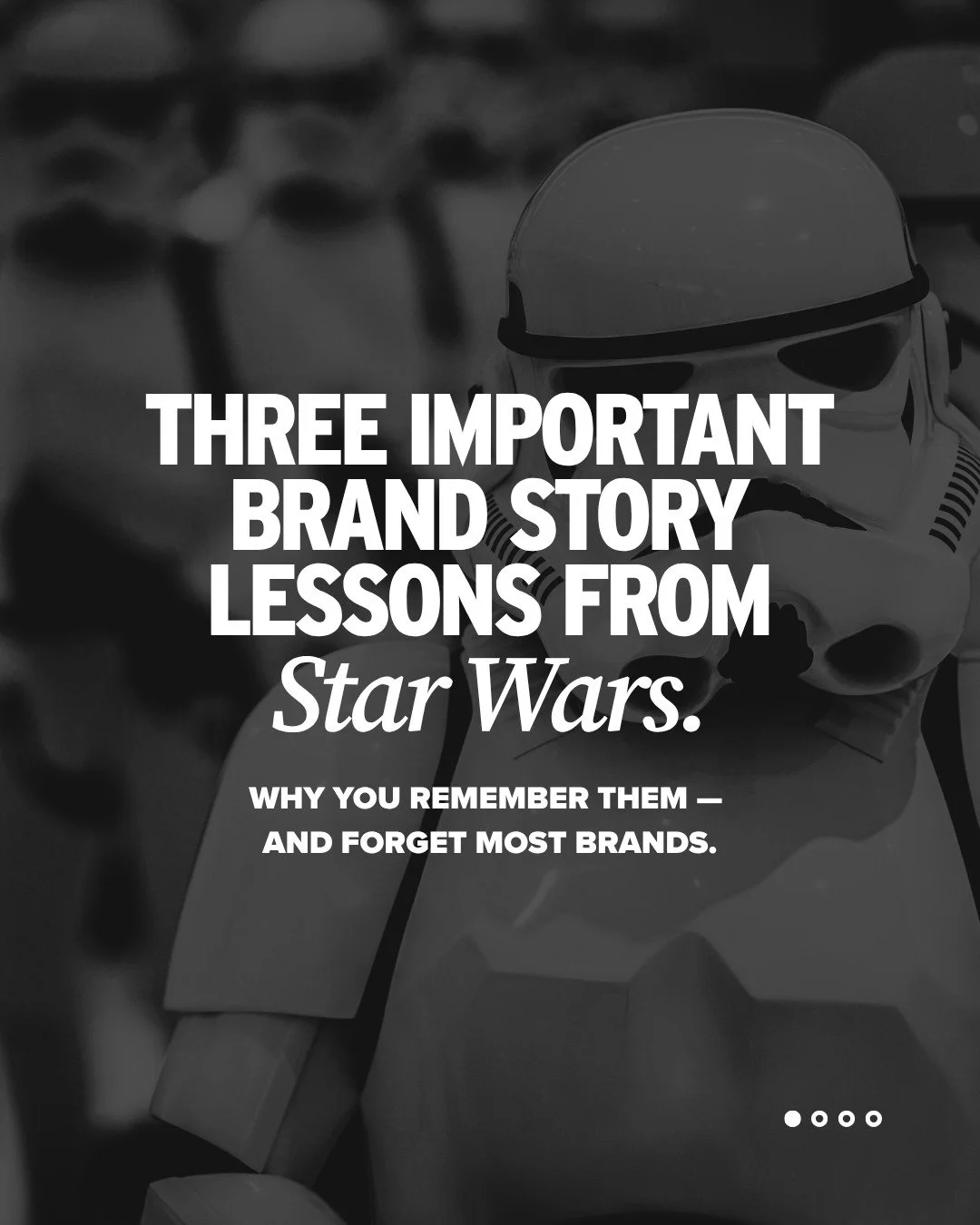 There&rsquo;s a reason Star Wars has stuck around for decades.

It&rsquo;s not just the visuals or characters &mdash; it&rsquo;s the storytelling. There&rsquo;s tension, emotion, and consistency in everything.

It explains. It informs. But it doesn&r