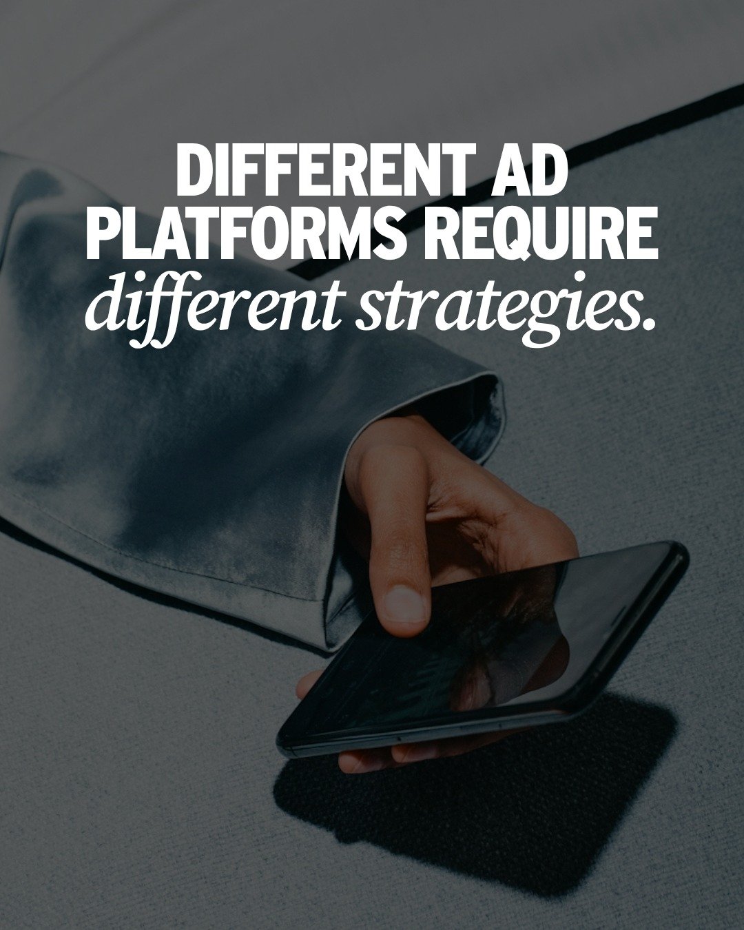 Most businesses treat Google Ads and Social Ads the same.

That&rsquo;s the problem.

Google Ads is built around intent. People are actively searching for what you offer. They&rsquo;re ready to take action.

Social Ads are different. People aren&rsqu