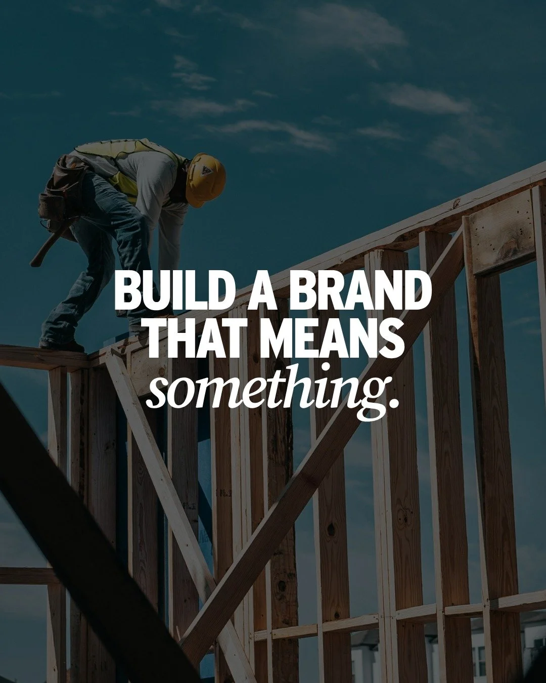 Most brands don&rsquo;t stand for anything.
They explain what they do.
They list services.
They try to appeal to everyone.
And because of that&mdash;no one feels anything.

A brand that stands for something is different.

It&rsquo;s clear on:
What it