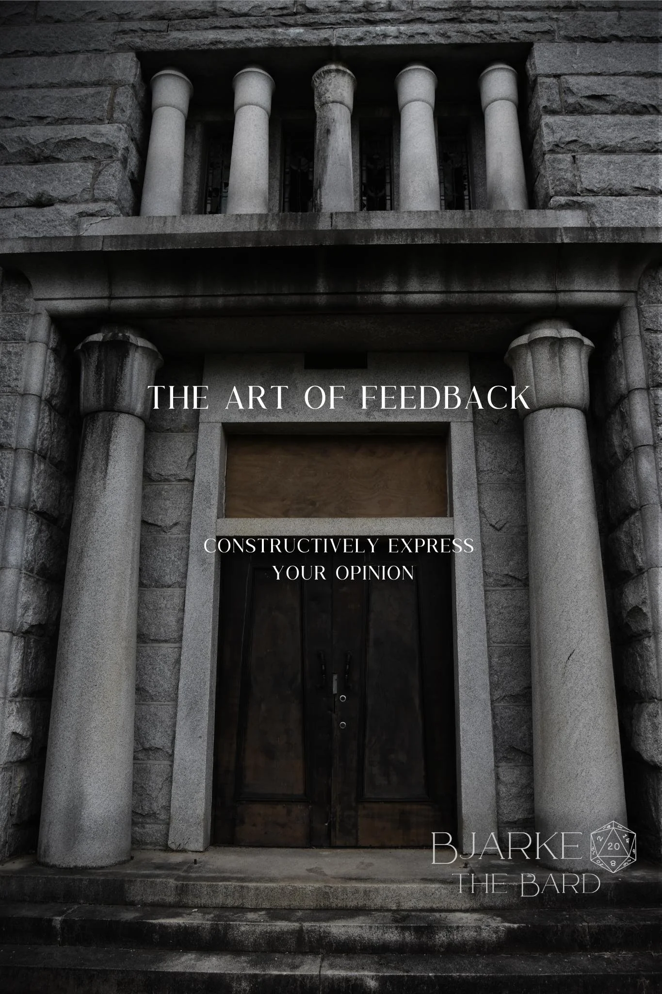 The Art of Feedback 