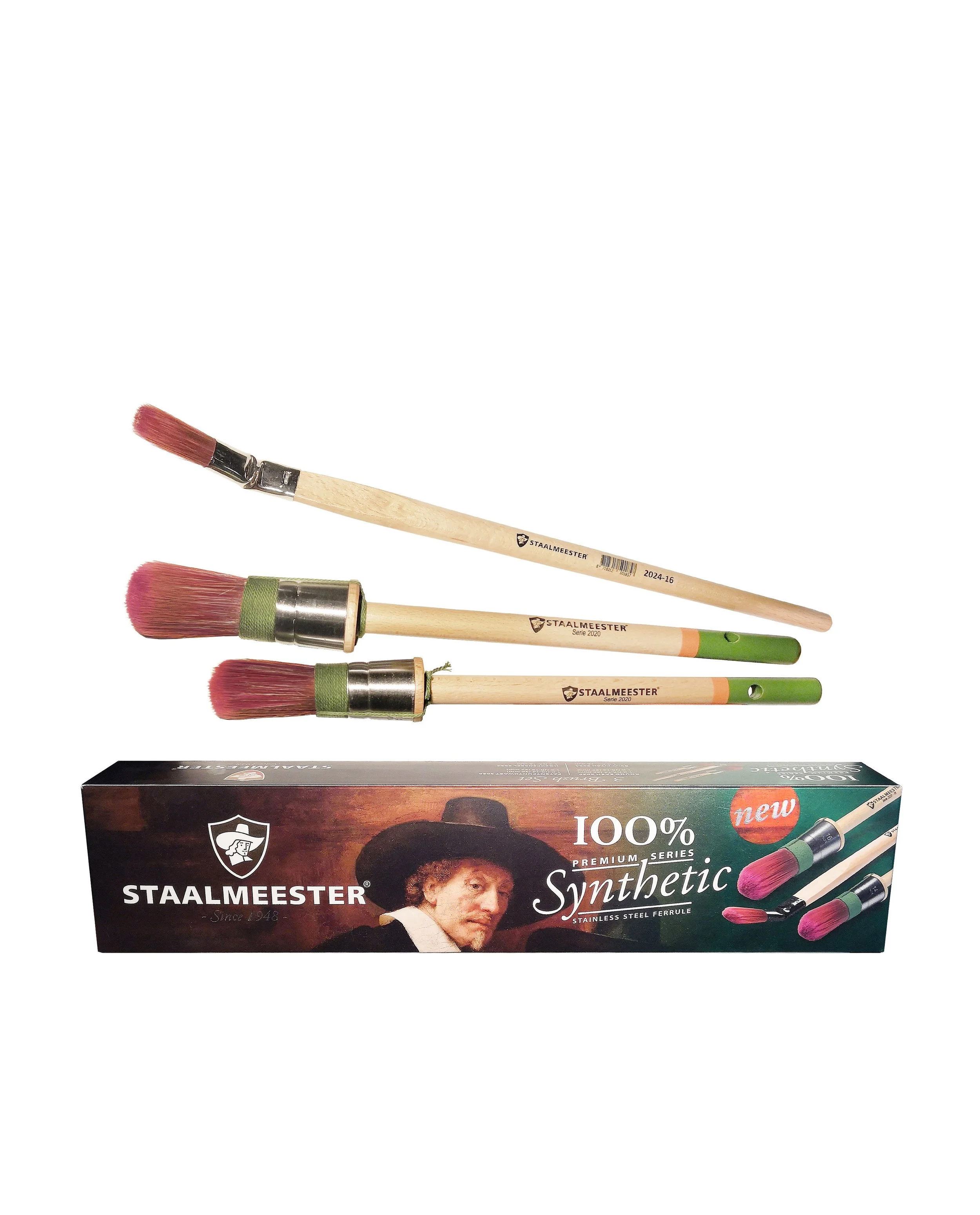 Staalmeester ProHybrid Gift Box 3 great brushes — Julie's Designs