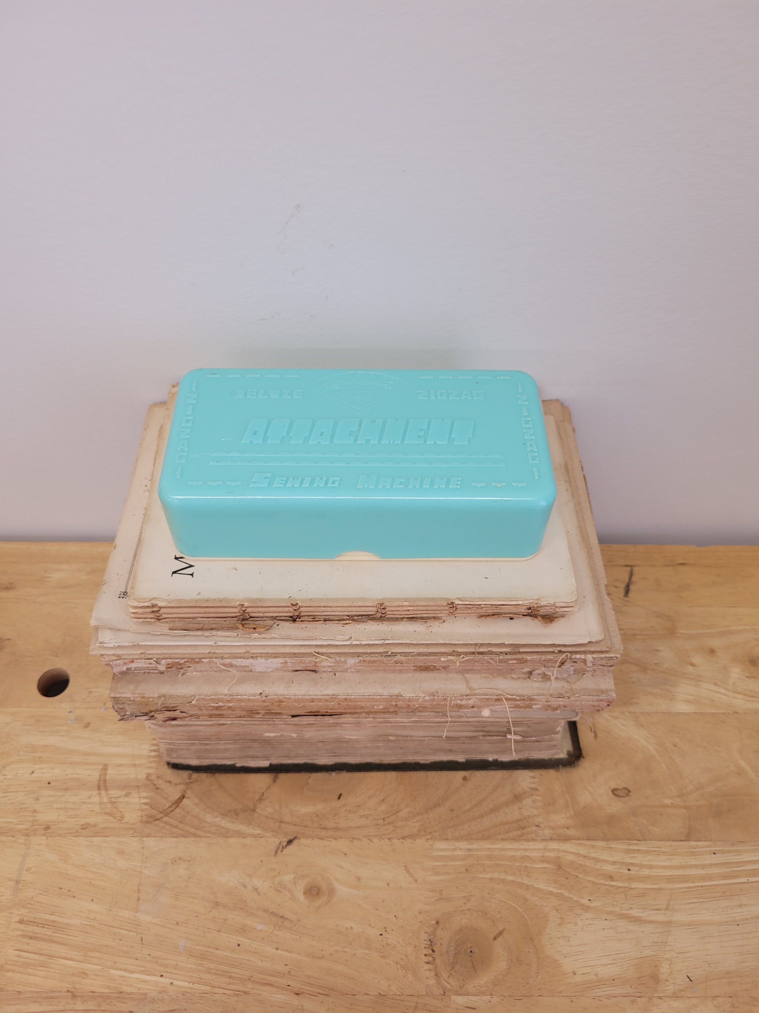 vintage sewing box