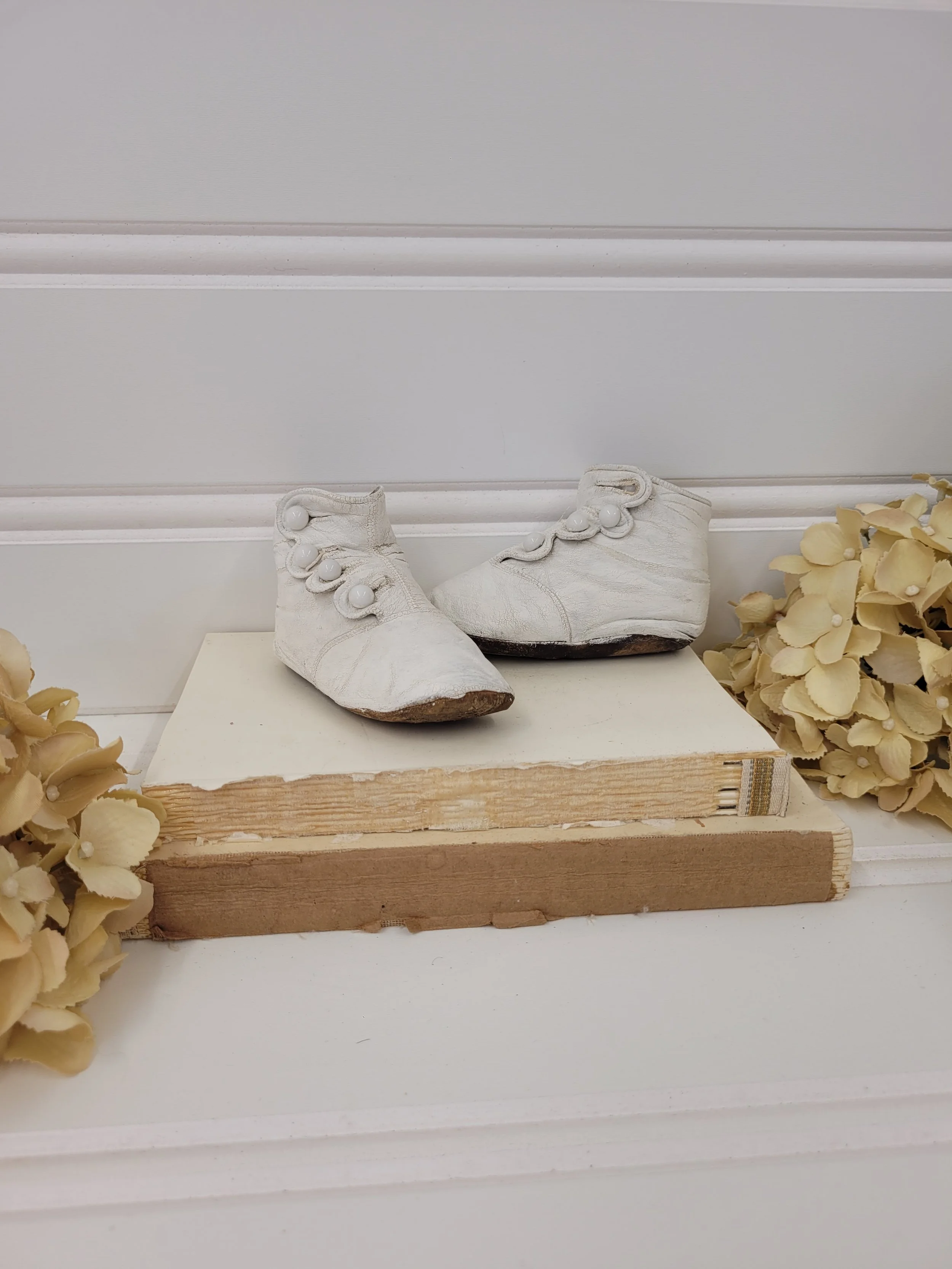 vintage baby shoes